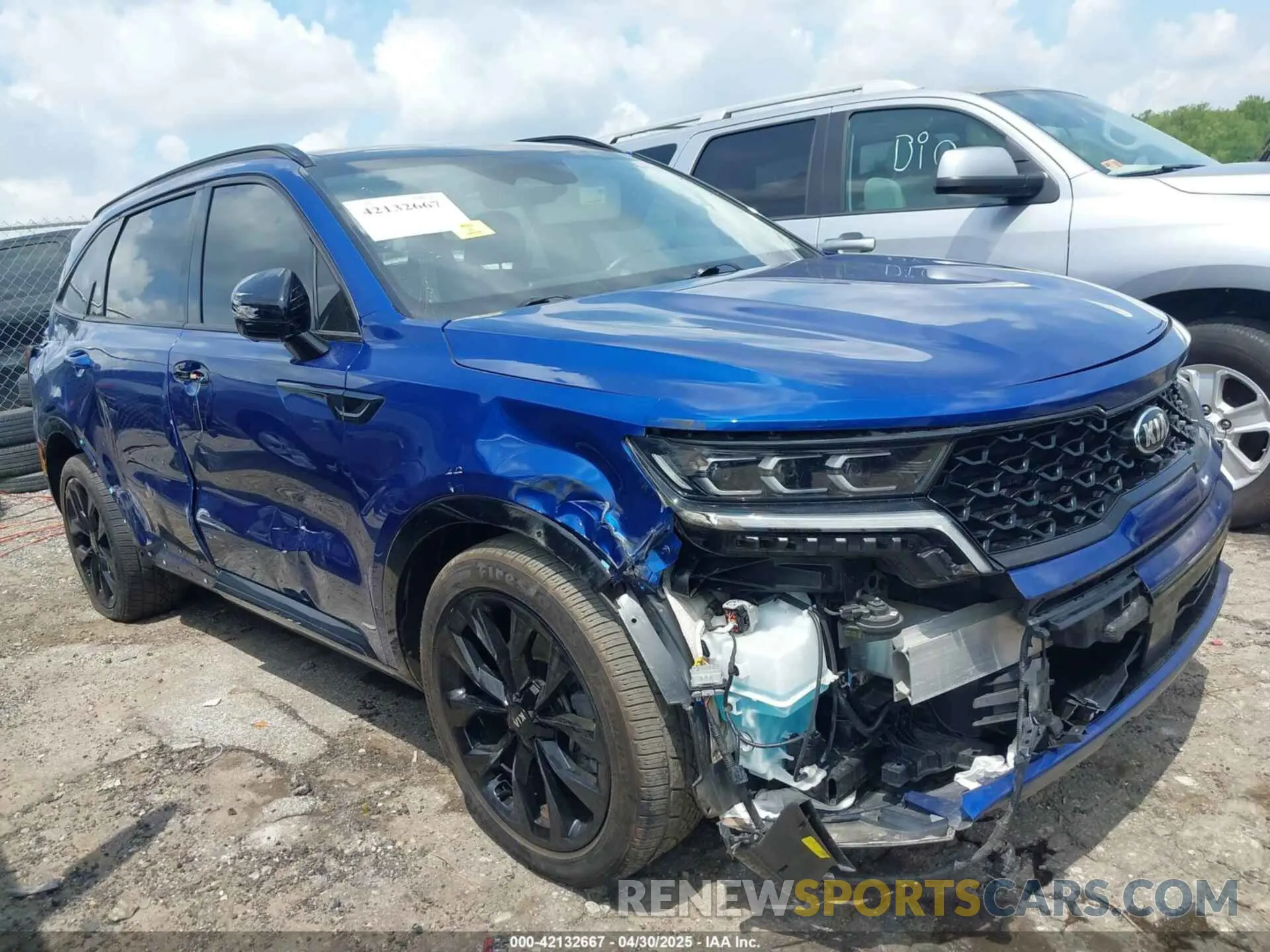 6 Photograph of a damaged car 5XYRK4LF5MG028384 KIA SORENTO 2021