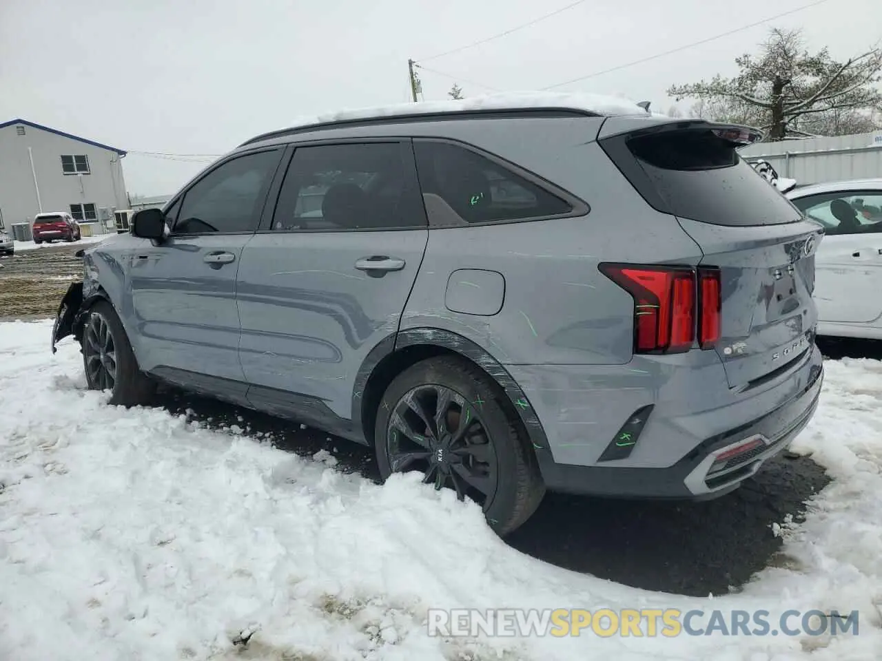 2 Фотография поврежденного автомобиля 5XYRK4LF5MG035528 KIA SORENTO 2021