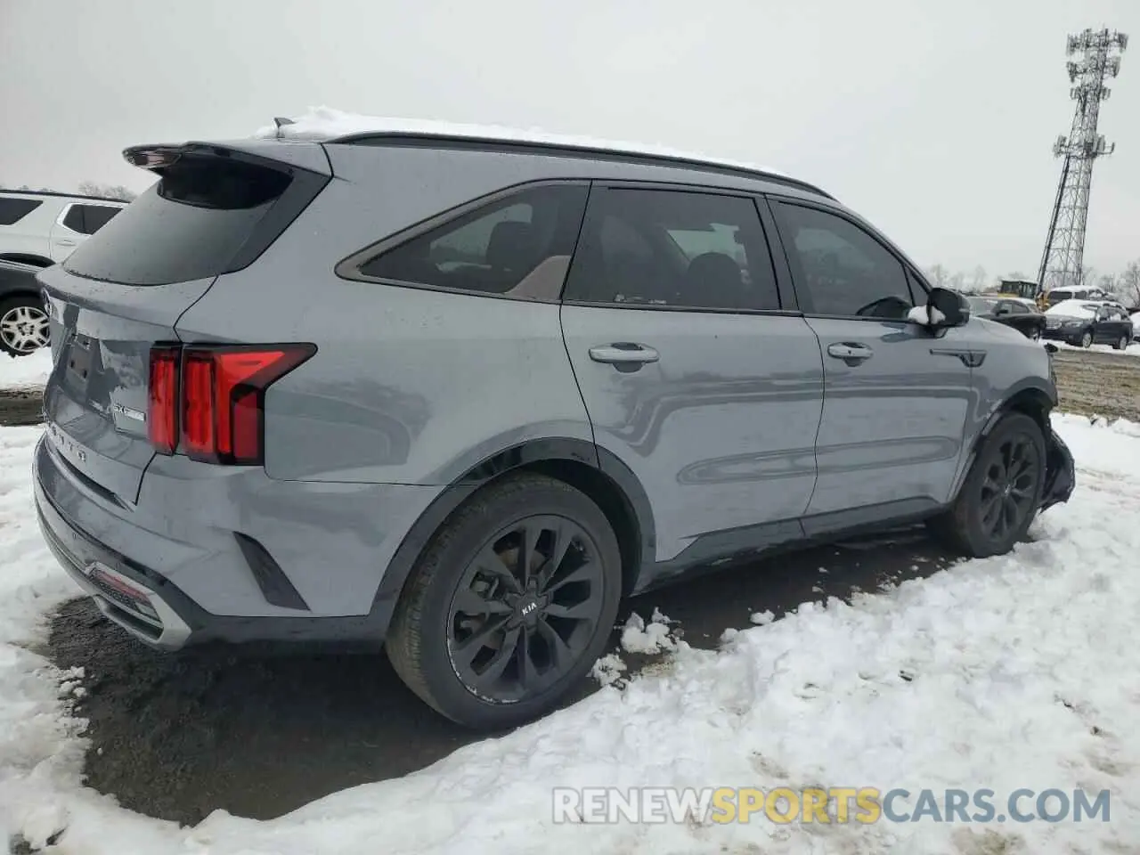 3 Фотография поврежденного автомобиля 5XYRK4LF5MG035528 KIA SORENTO 2021