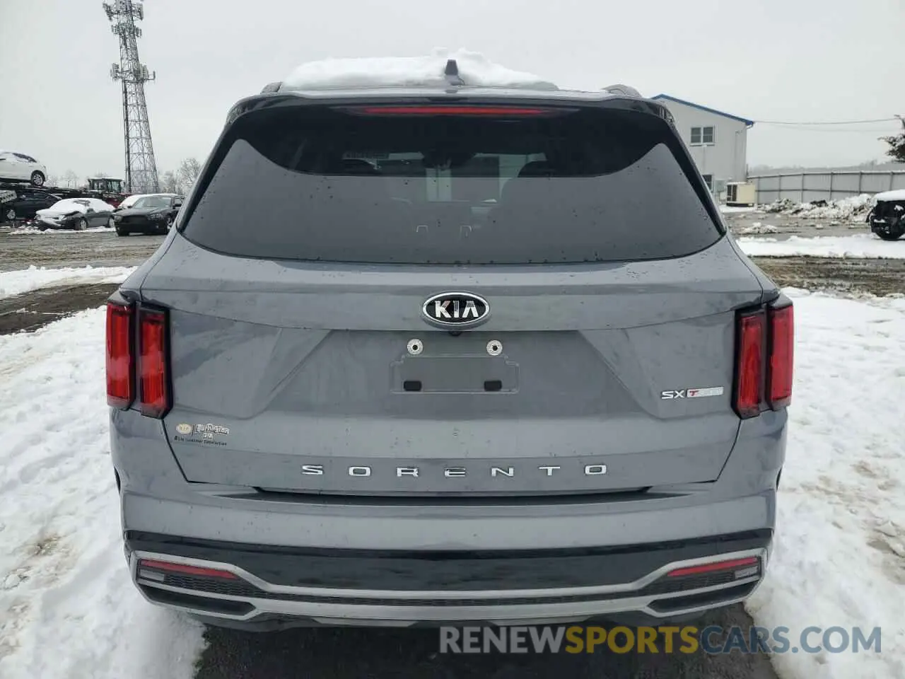 6 Фотография поврежденного автомобиля 5XYRK4LF5MG035528 KIA SORENTO 2021
