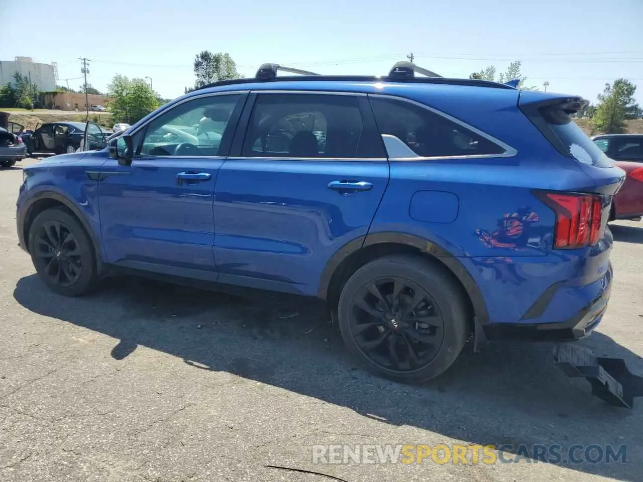 2 Photograph of a damaged car 5XYRK4LF5MG066407 KIA SORENTO 2021
