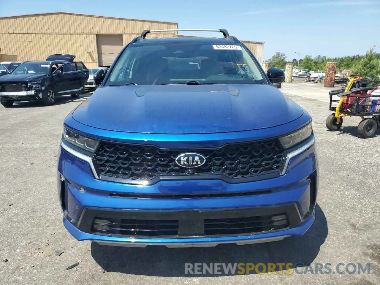 5 Photograph of a damaged car 5XYRK4LF5MG066407 KIA SORENTO 2021