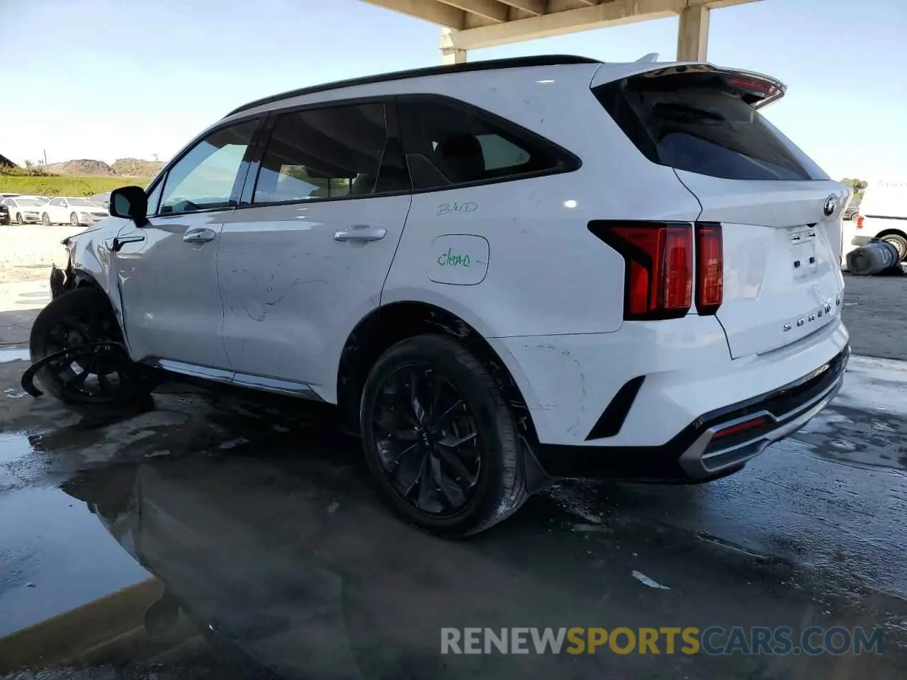 2 Фотография поврежденного автомобиля 5XYRK4LF7MG037085 KIA SORENTO 2021