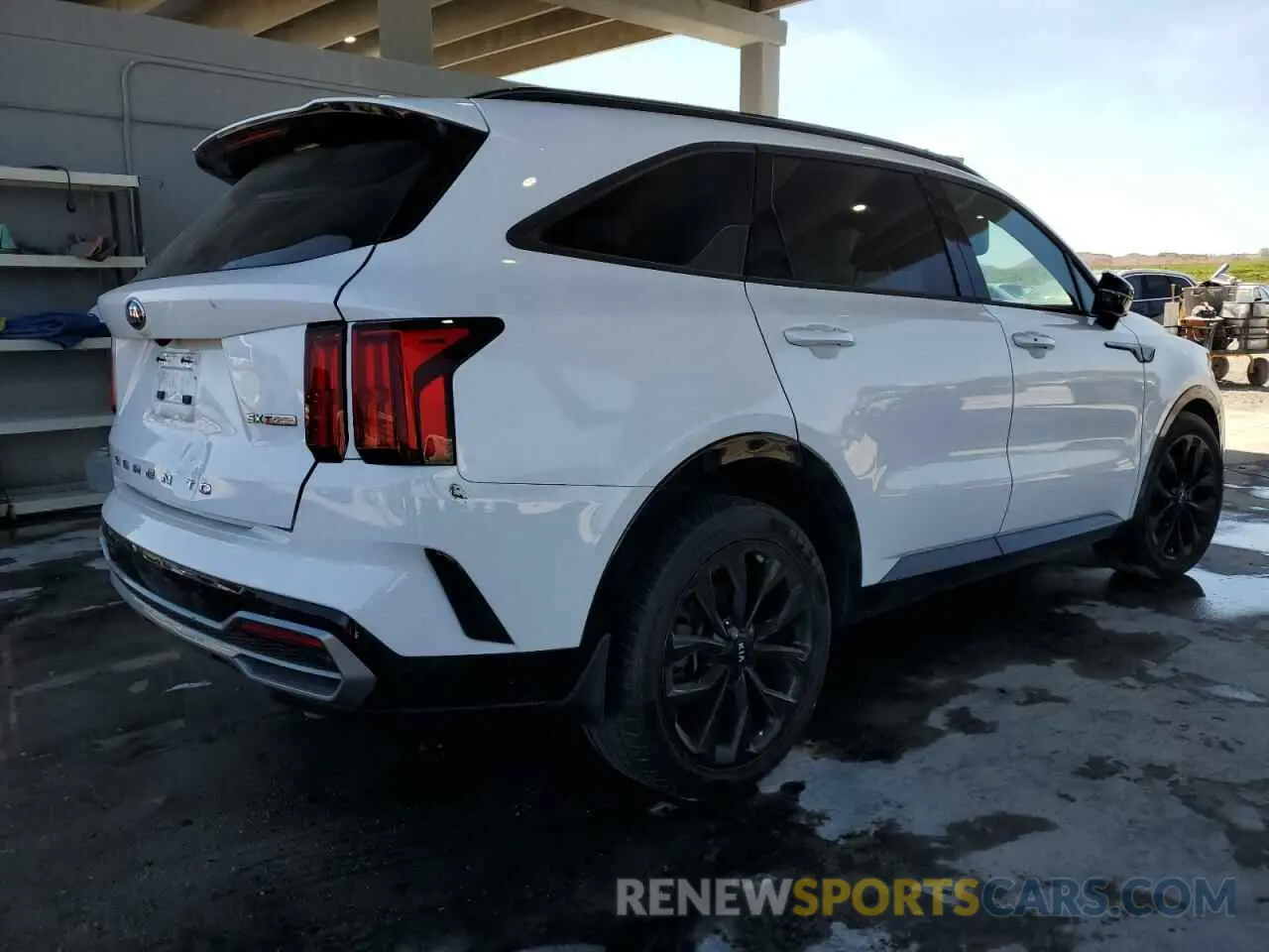 3 Фотография поврежденного автомобиля 5XYRK4LF7MG037085 KIA SORENTO 2021