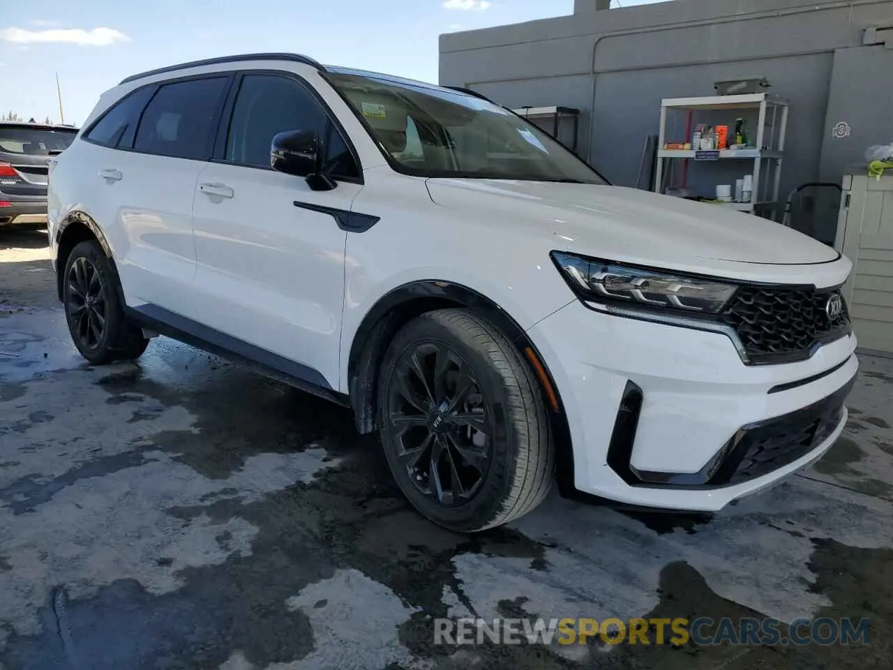 4 Фотография поврежденного автомобиля 5XYRK4LF7MG037085 KIA SORENTO 2021