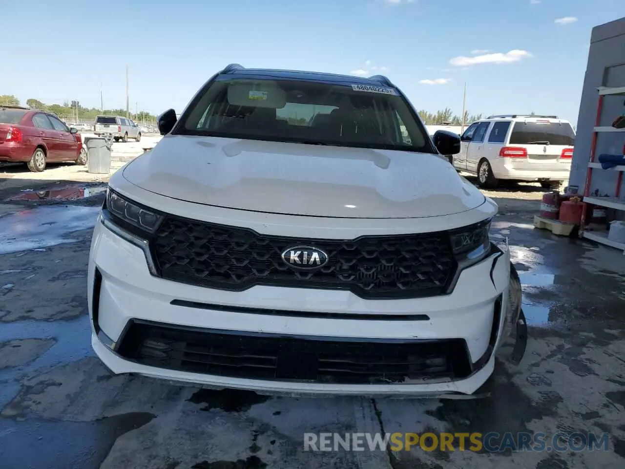 5 Фотография поврежденного автомобиля 5XYRK4LF7MG037085 KIA SORENTO 2021