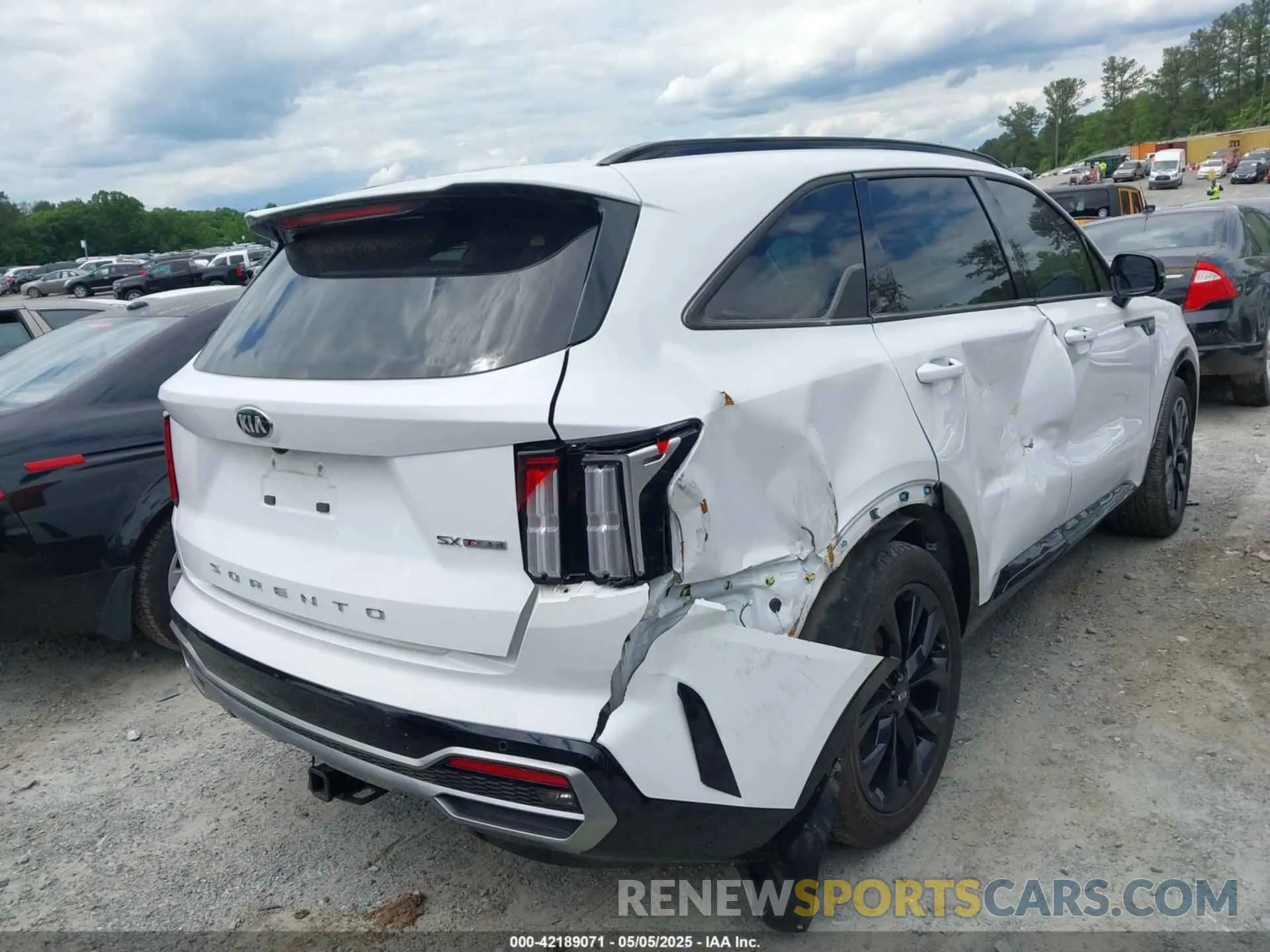 4 Фотография поврежденного автомобиля 5XYRK4LF9MG068631 KIA SORENTO 2021