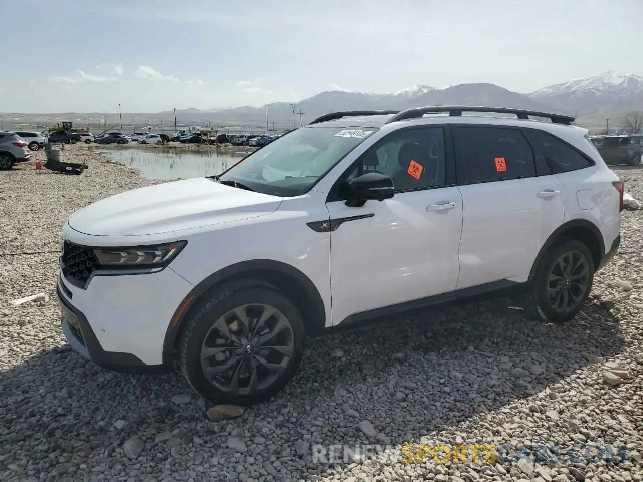 1 Photograph of a damaged car 5XYRKDLF0MG011816 KIA SORENTO 2021