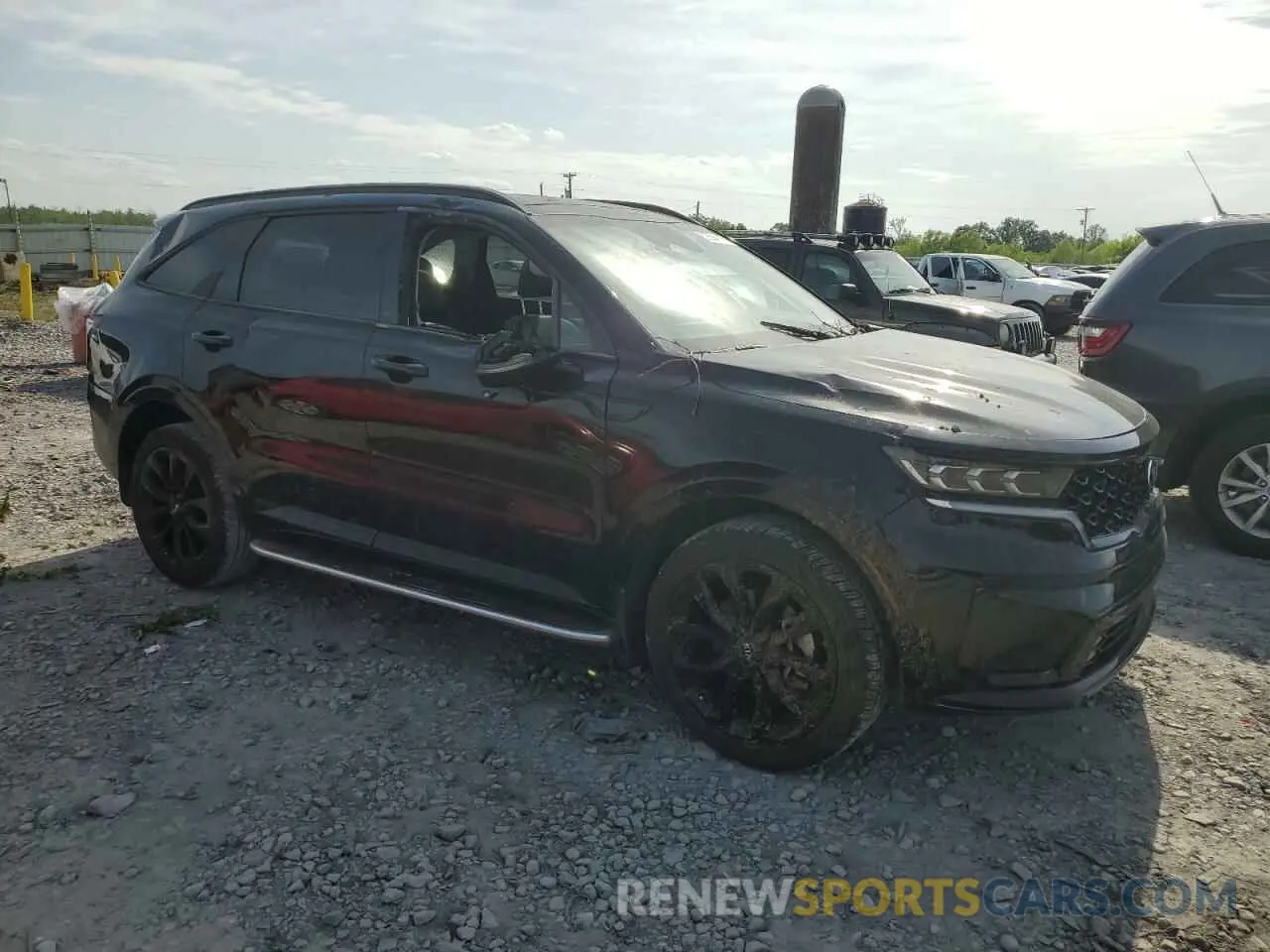 4 Фотография поврежденного автомобиля 5XYRKDLF0MG028244 KIA SORENTO 2021
