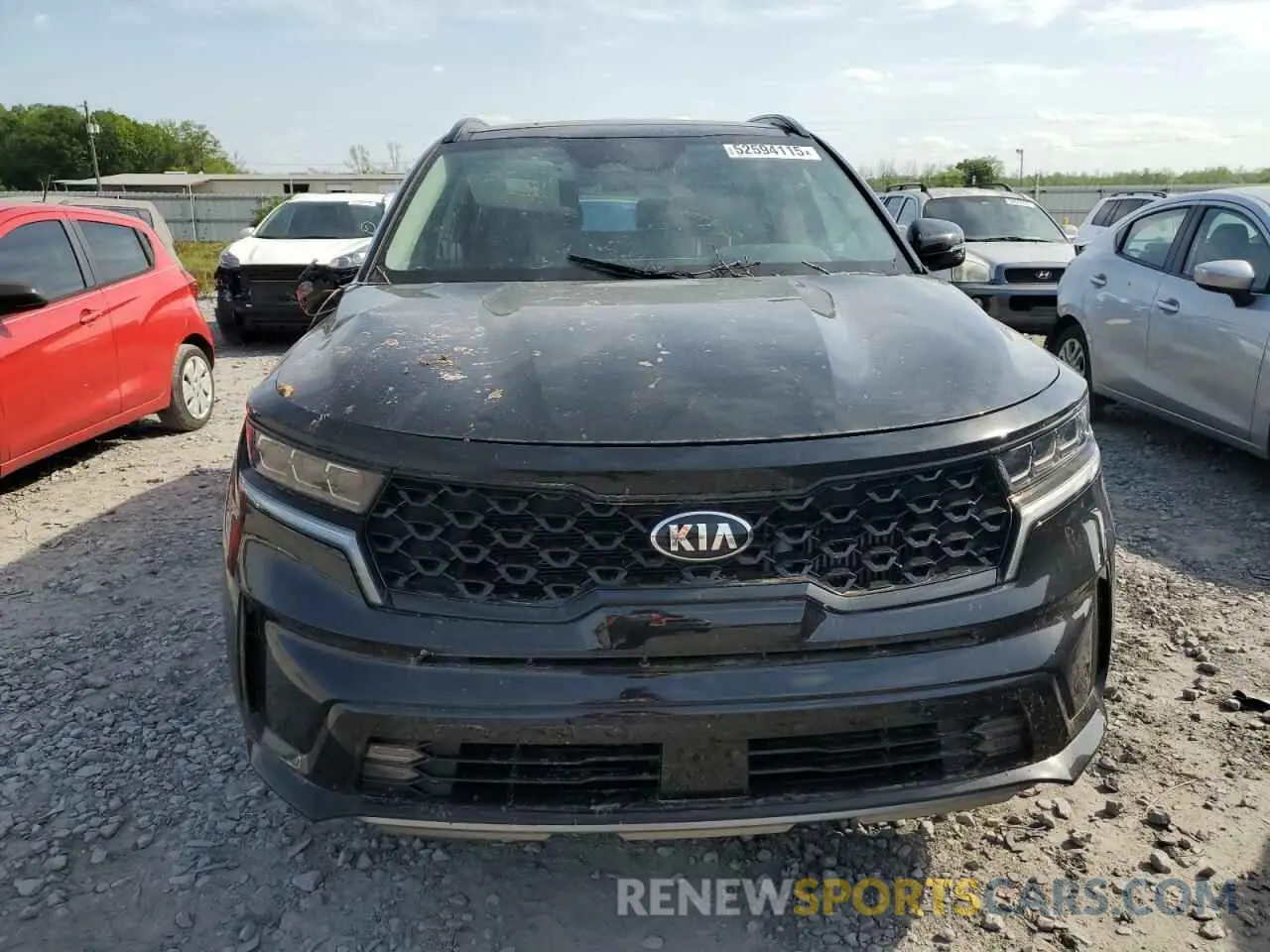 5 Фотография поврежденного автомобиля 5XYRKDLF0MG028244 KIA SORENTO 2021