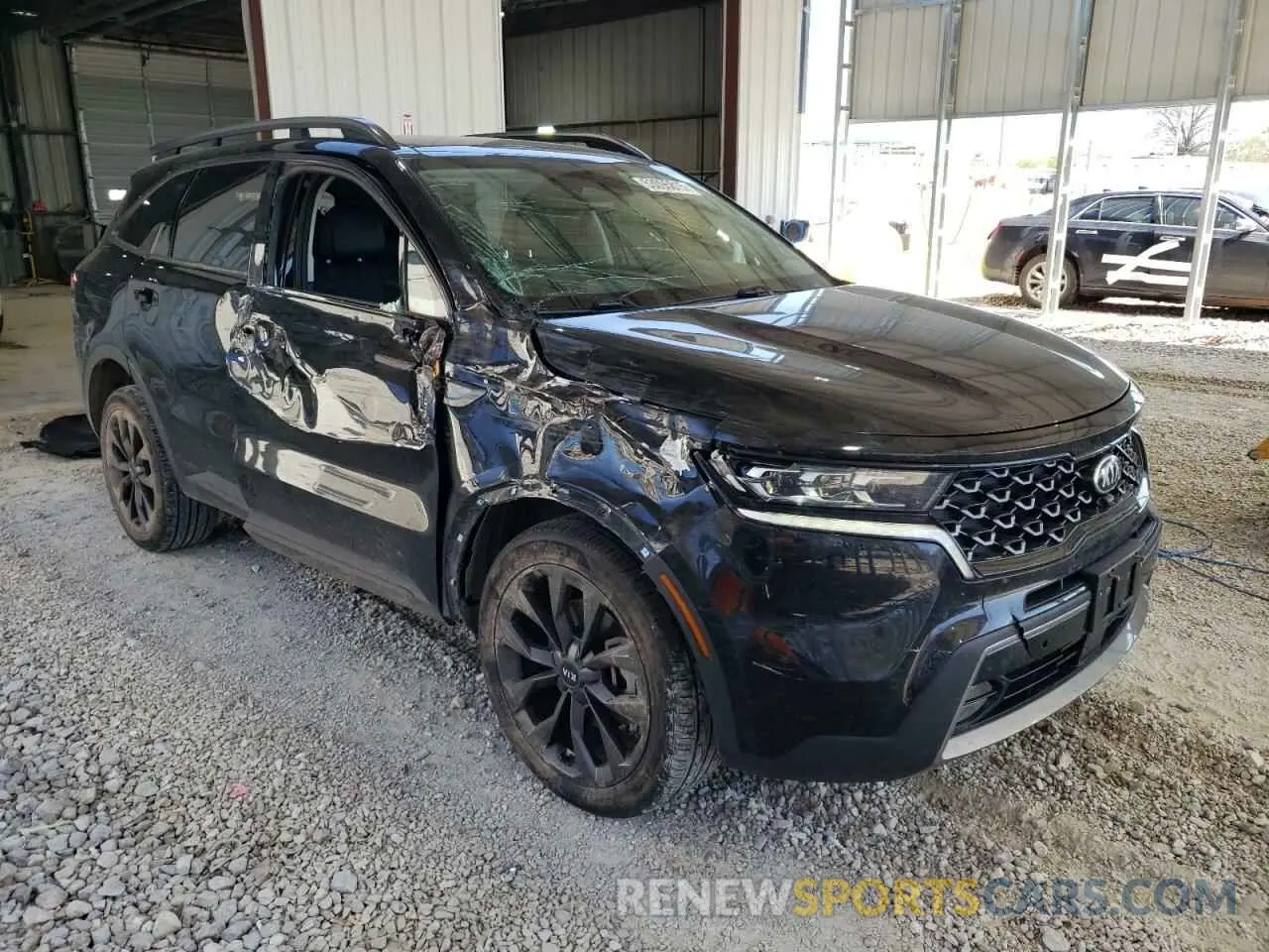 4 Photograph of a damaged car 5XYRKDLF1MG027894 KIA SORENTO 2021