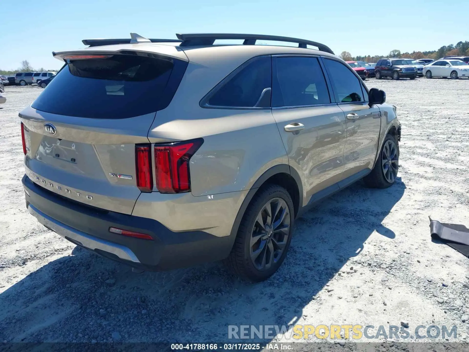4 Photograph of a damaged car 5XYRKDLF4MG026898 KIA SORENTO 2021