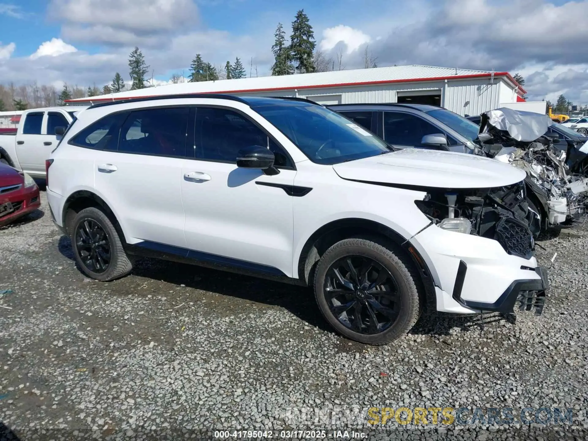 14 Фотография поврежденного автомобиля 5XYRKDLF5MG042916 KIA SORENTO 2021