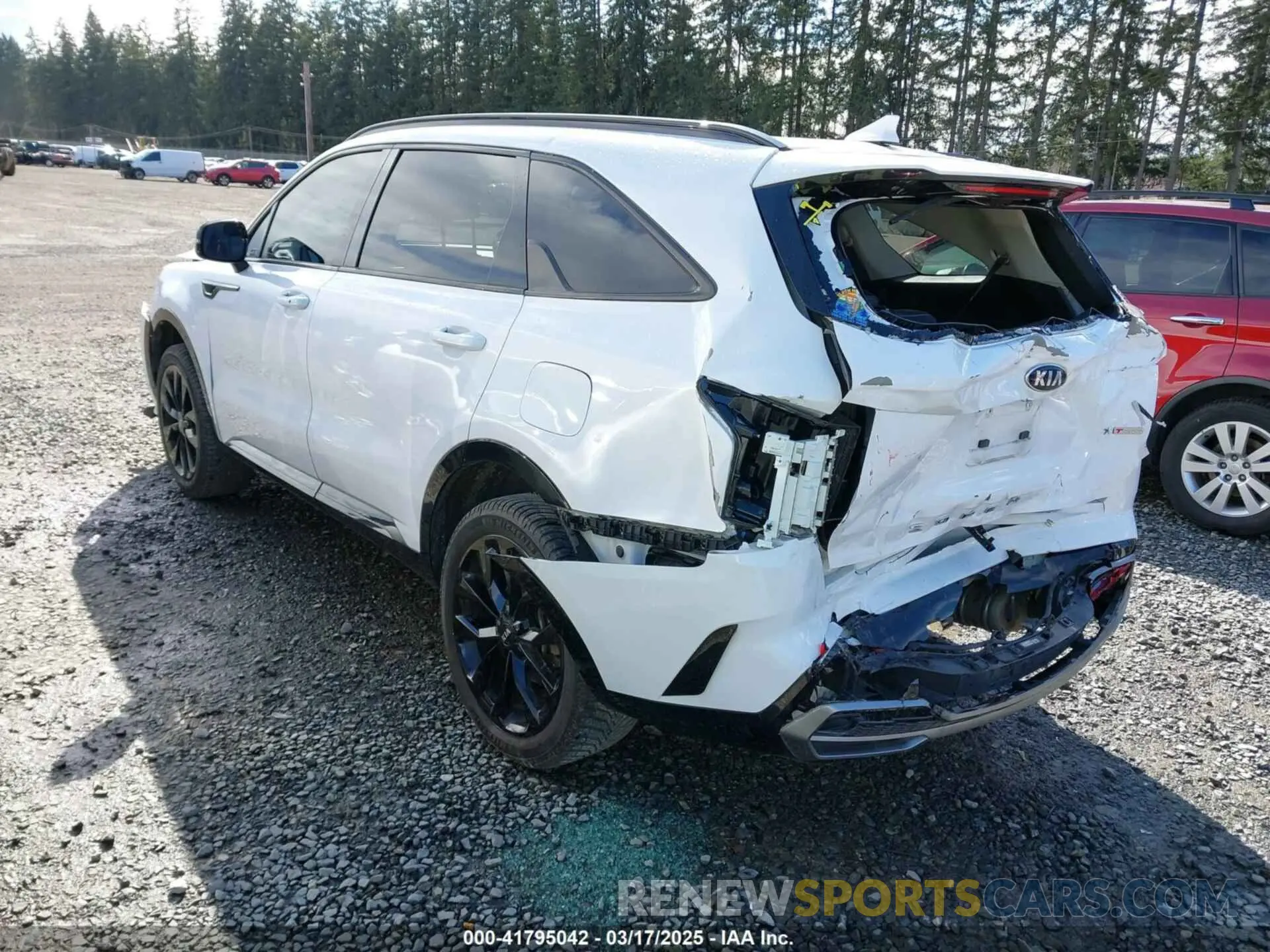 3 Фотография поврежденного автомобиля 5XYRKDLF5MG042916 KIA SORENTO 2021