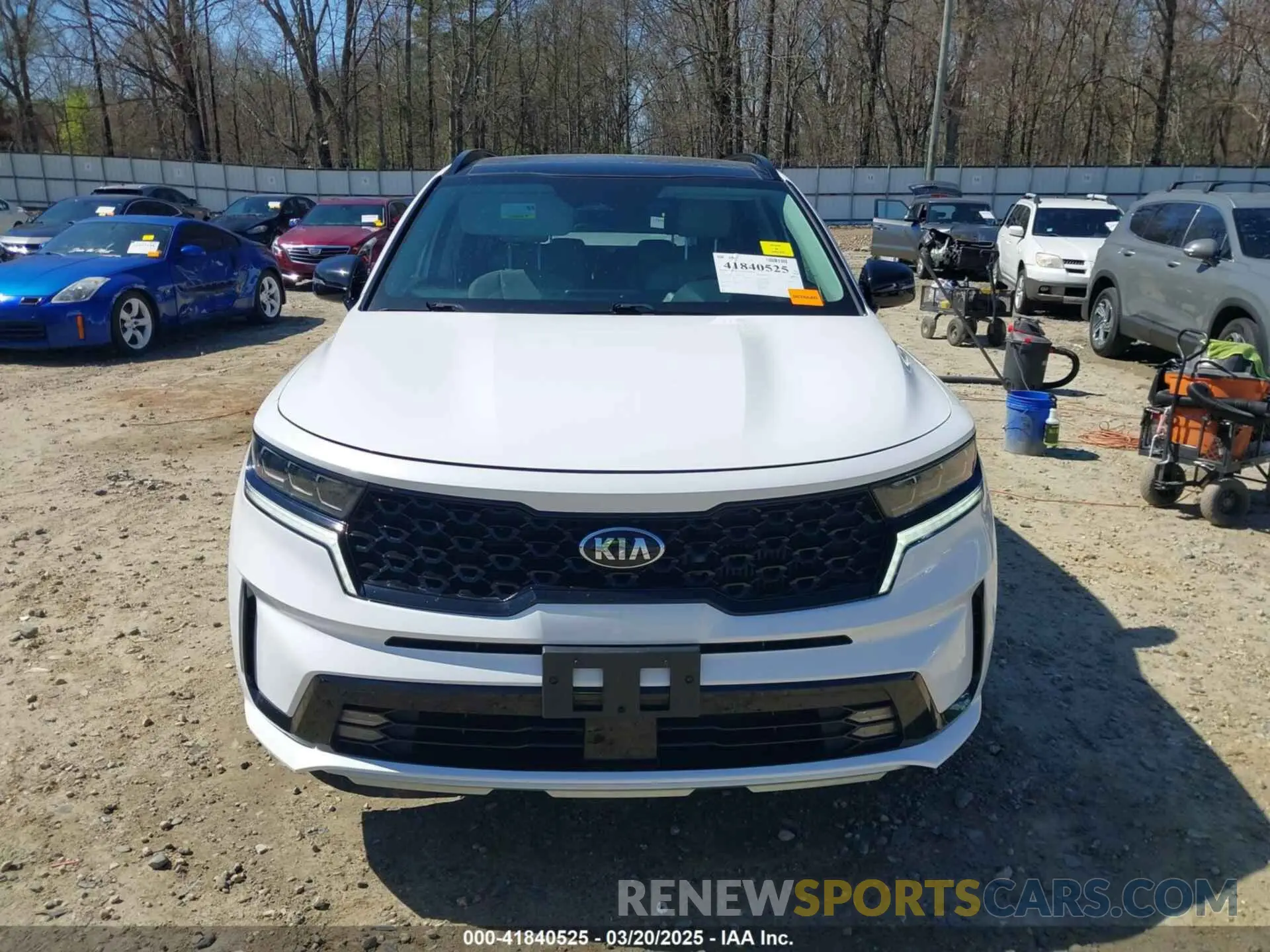 12 Фотография поврежденного автомобиля 5XYRKDLF6MG054766 KIA SORENTO 2021