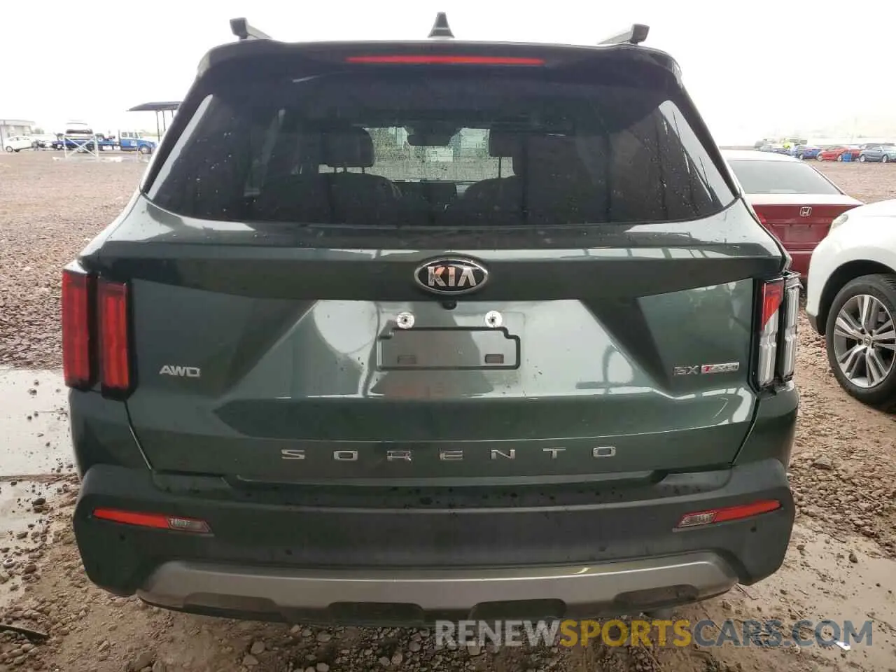 6 Фотография поврежденного автомобиля 5XYRKDLF7MG029066 KIA SORENTO 2021