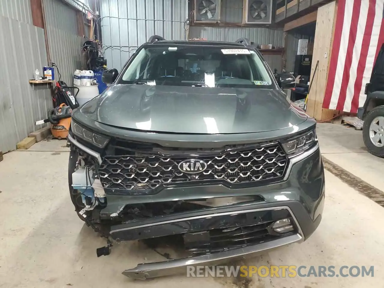 5 Photograph of a damaged car 5XYRKDLF8MG051710 KIA SORENTO 2021