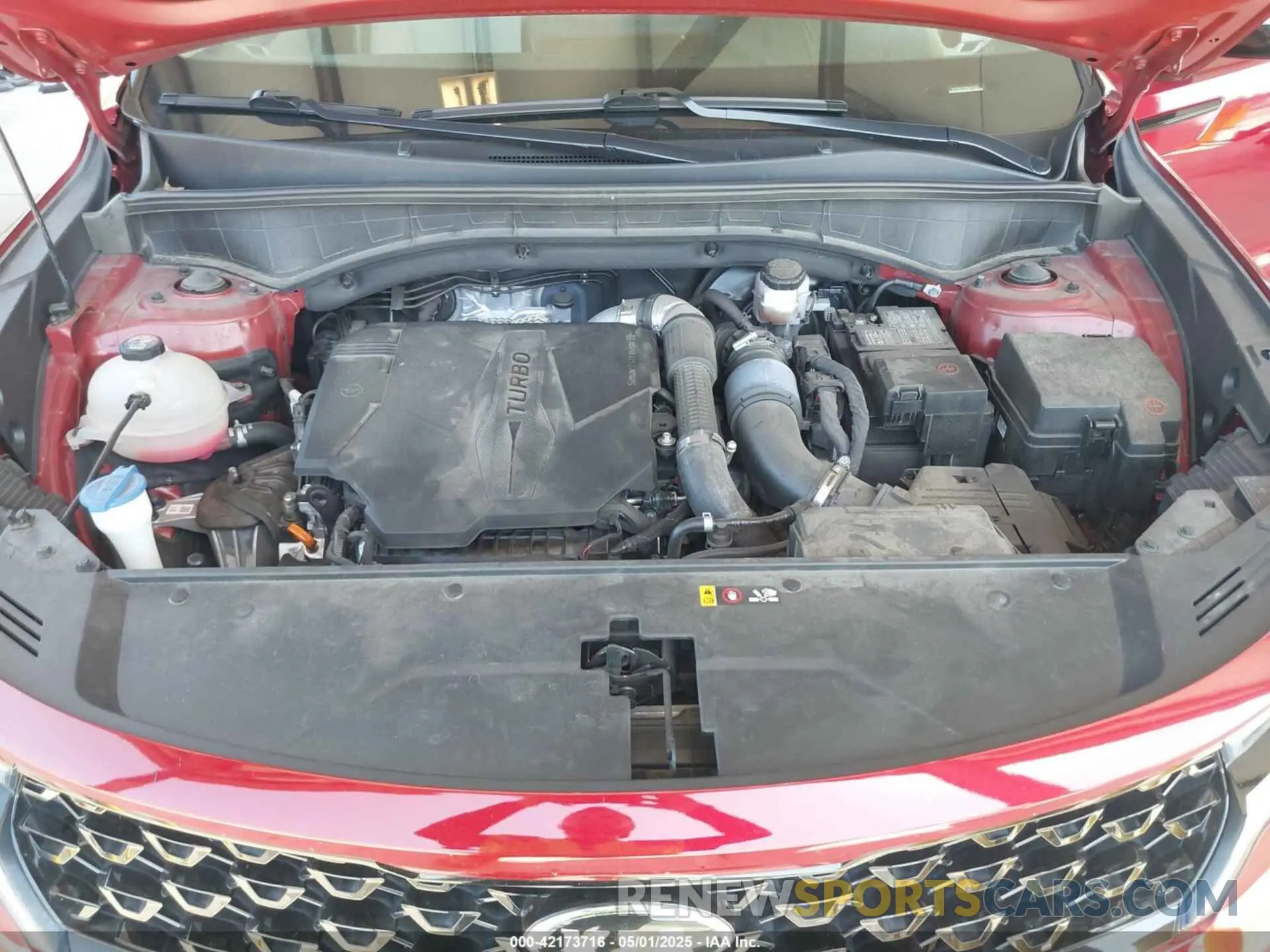 10 Photograph of a damaged car 5XYRKDLF8MG063565 KIA SORENTO 2021