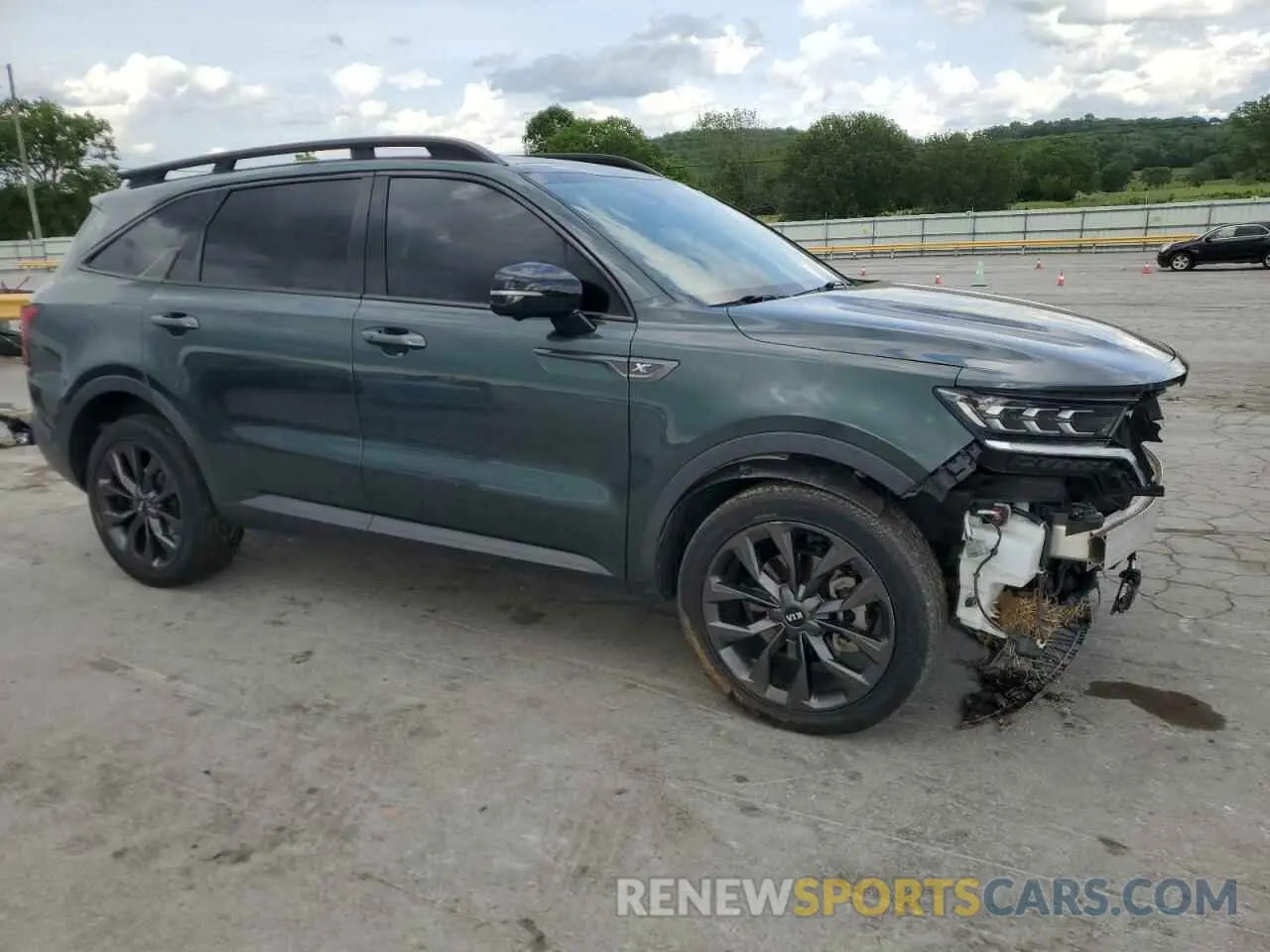 4 Фотография поврежденного автомобиля 5XYRKDLF9MG015718 KIA SORENTO 2021