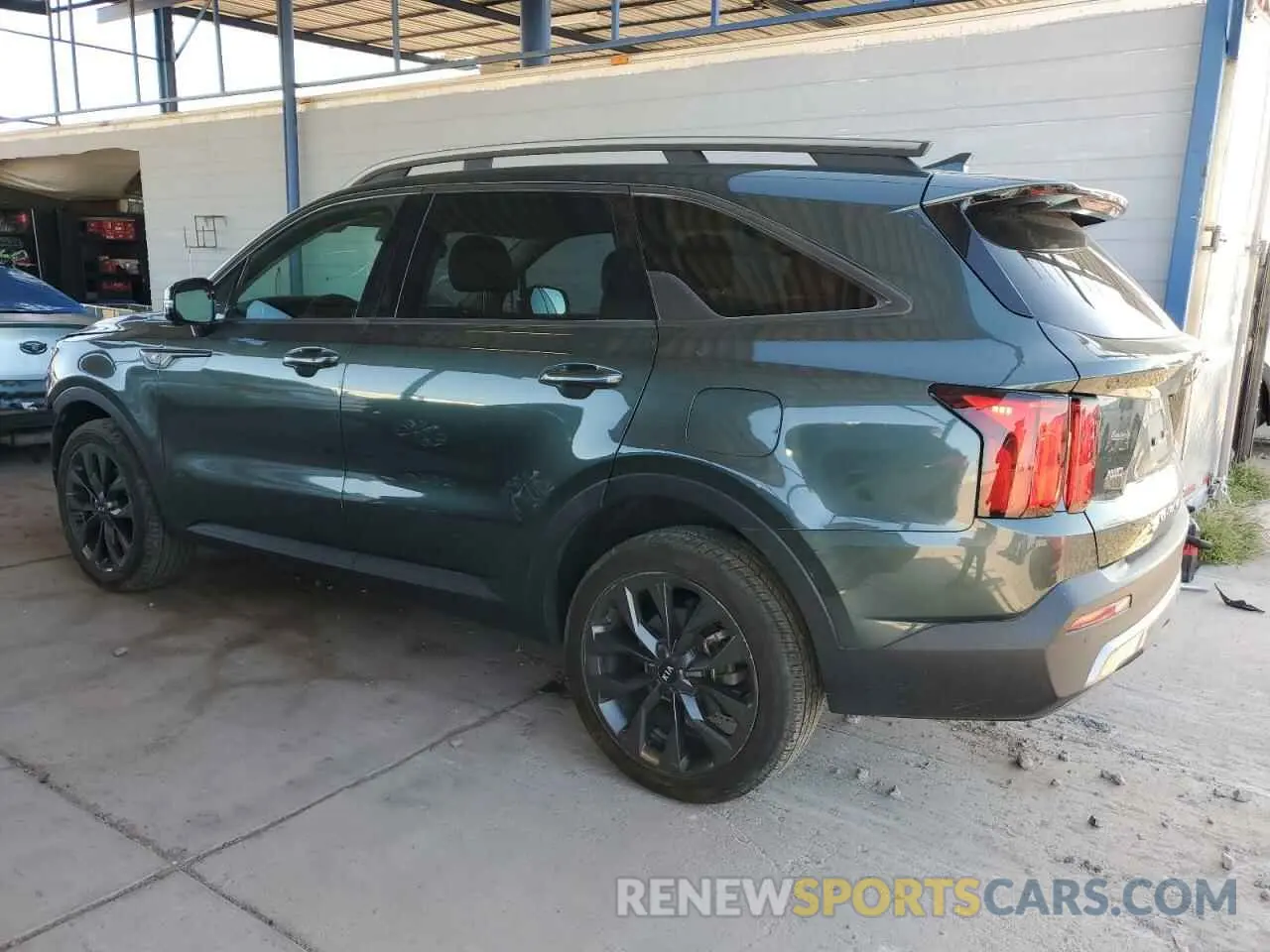 2 Фотография поврежденного автомобиля 5XYRKDLF9MG016318 KIA SORENTO 2021