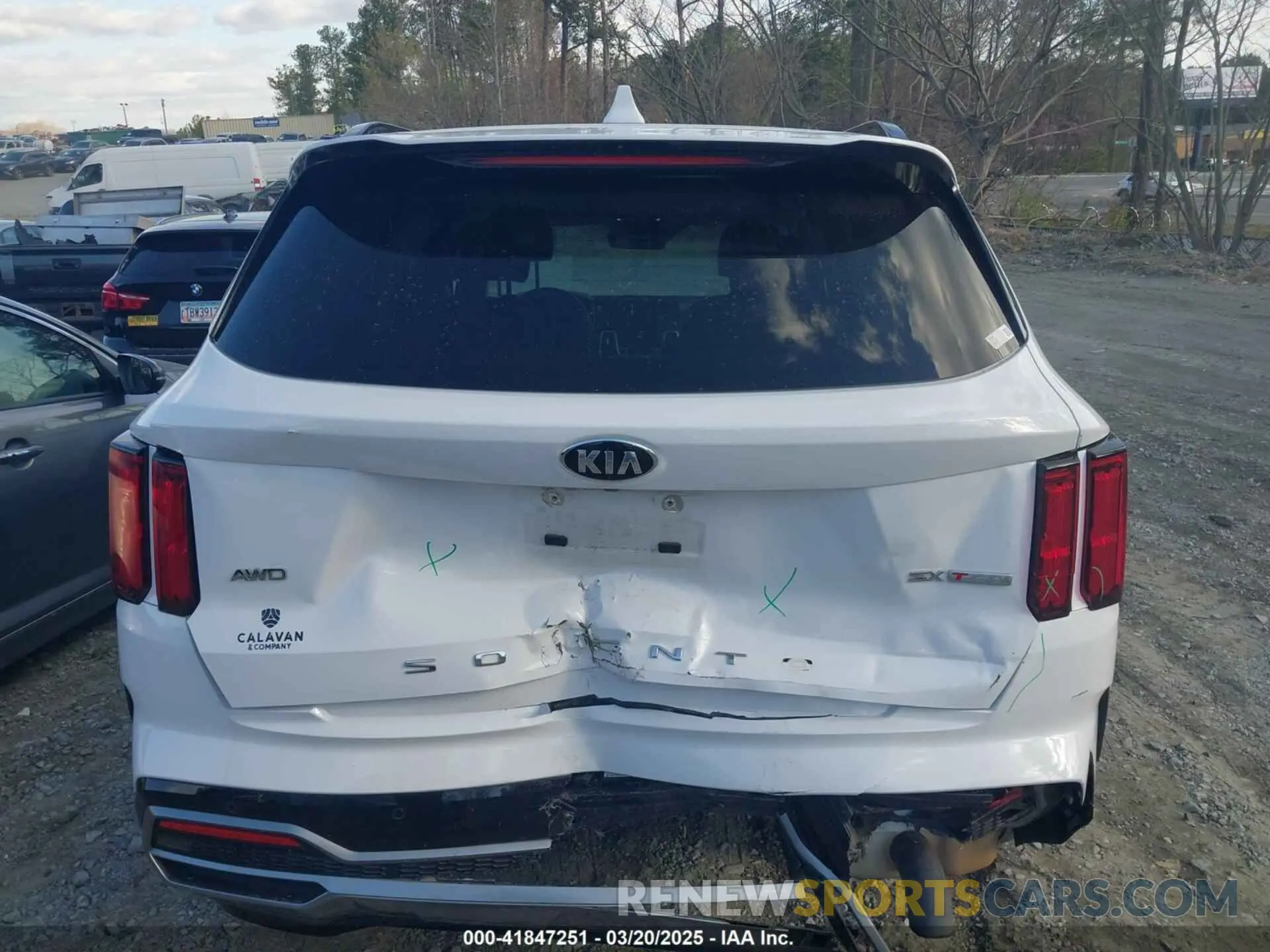 16 Фотография поврежденного автомобиля 5XYRKDLF9MG053238 KIA SORENTO 2021