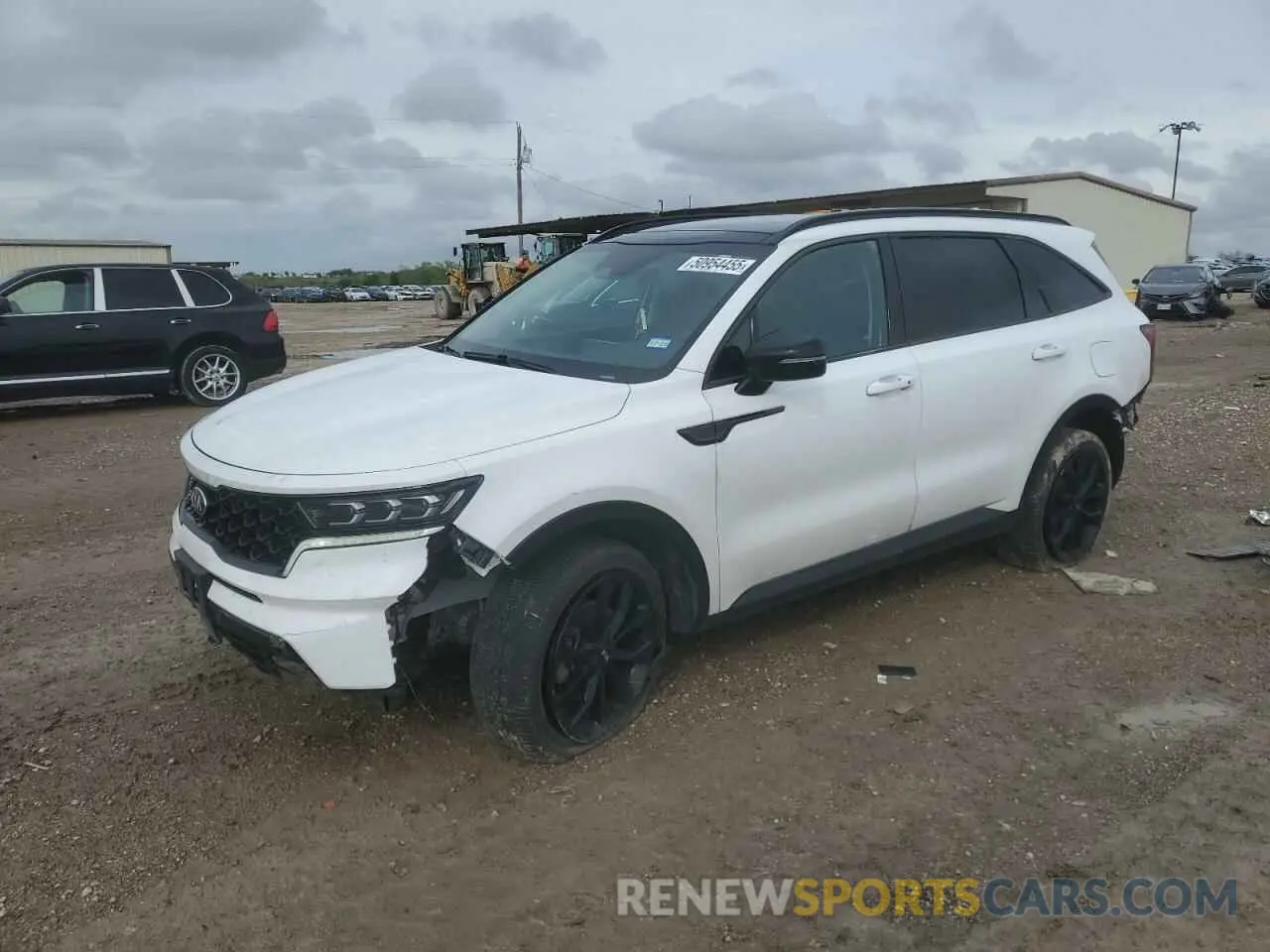 1 Фотография поврежденного автомобиля 5XYRKDLFXMG009863 KIA SORENTO 2021