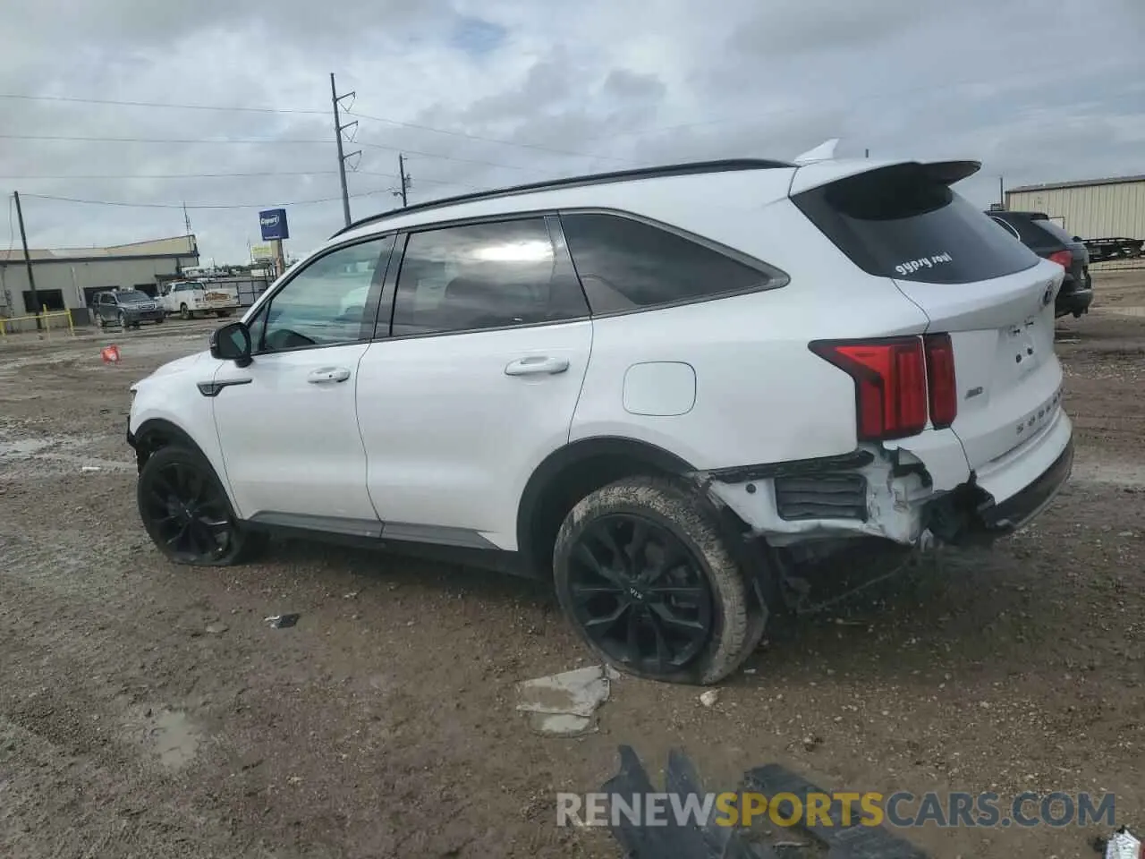 2 Фотография поврежденного автомобиля 5XYRKDLFXMG009863 KIA SORENTO 2021
