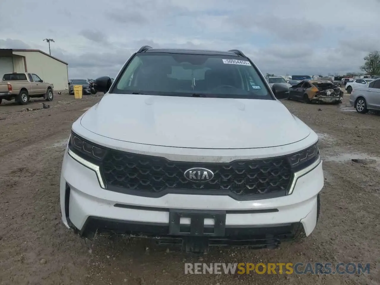 5 Фотография поврежденного автомобиля 5XYRKDLFXMG009863 KIA SORENTO 2021