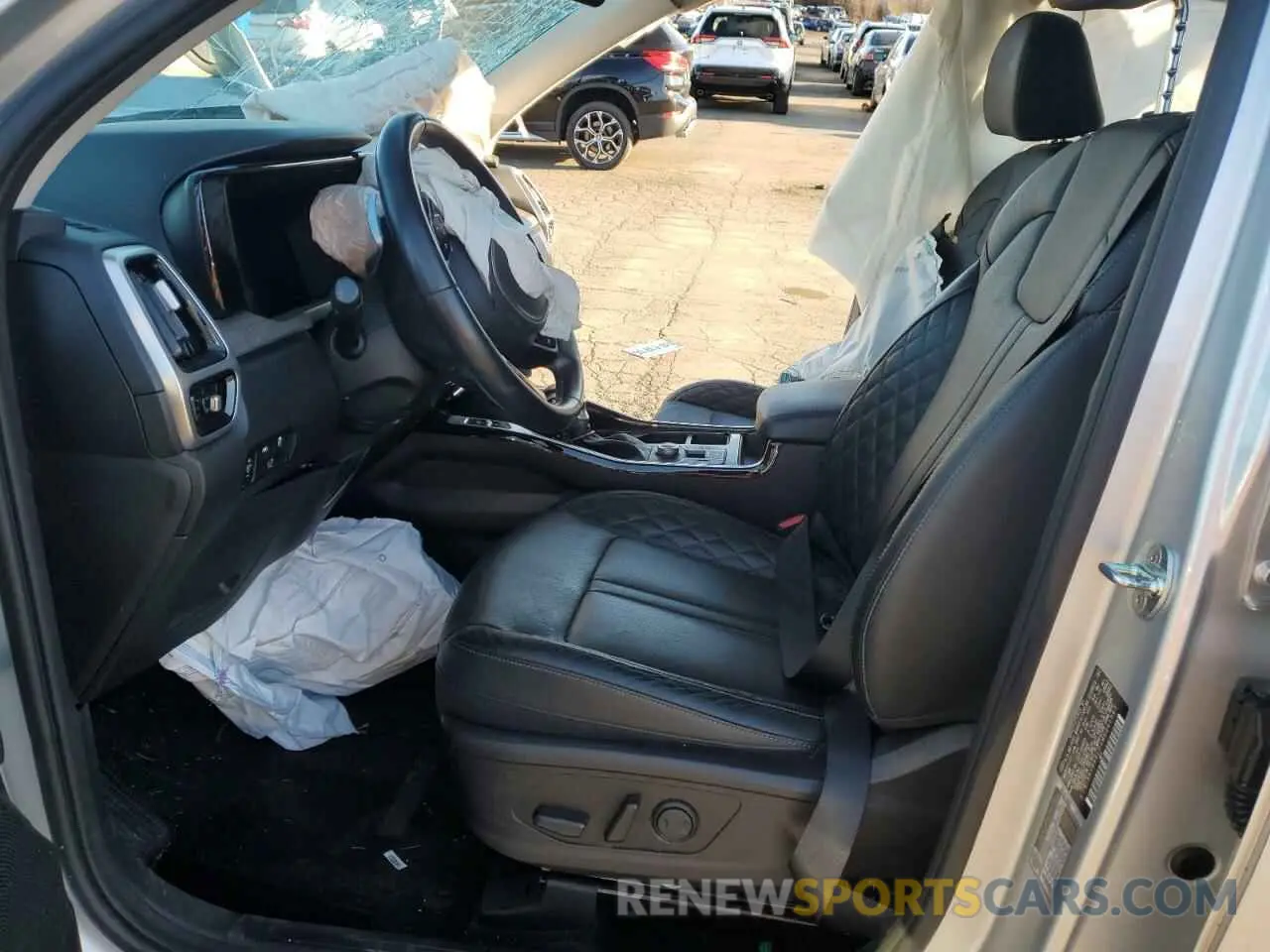 7 Photograph of a damaged car 5XYRKDLFXMG041065 KIA SORENTO 2021