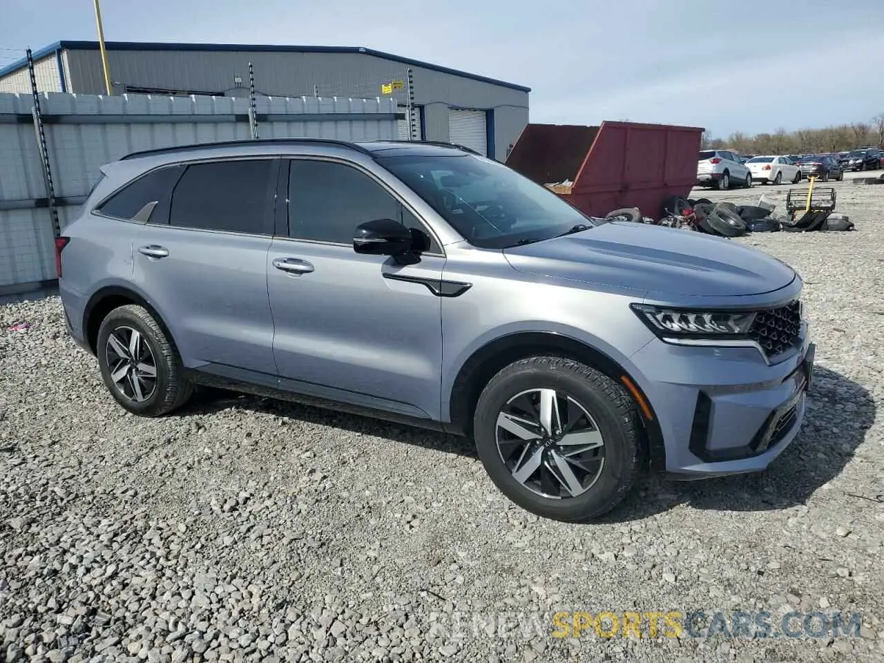 4 Photograph of a damaged car 5XYRL4LC0MG030093 KIA SORENTO 2021