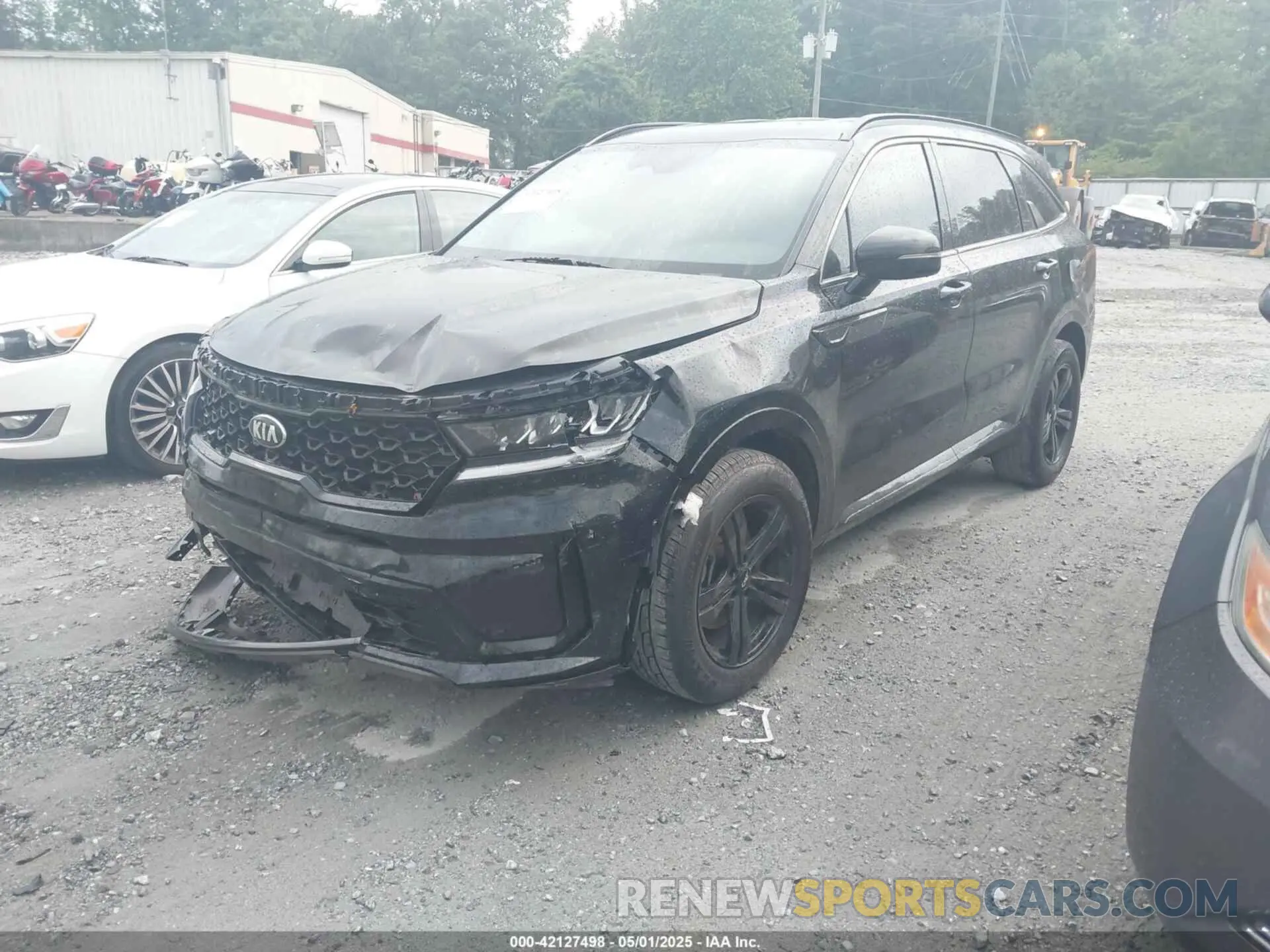 2 Фотография поврежденного автомобиля 5XYRL4LC1MG046335 KIA SORENTO 2021
