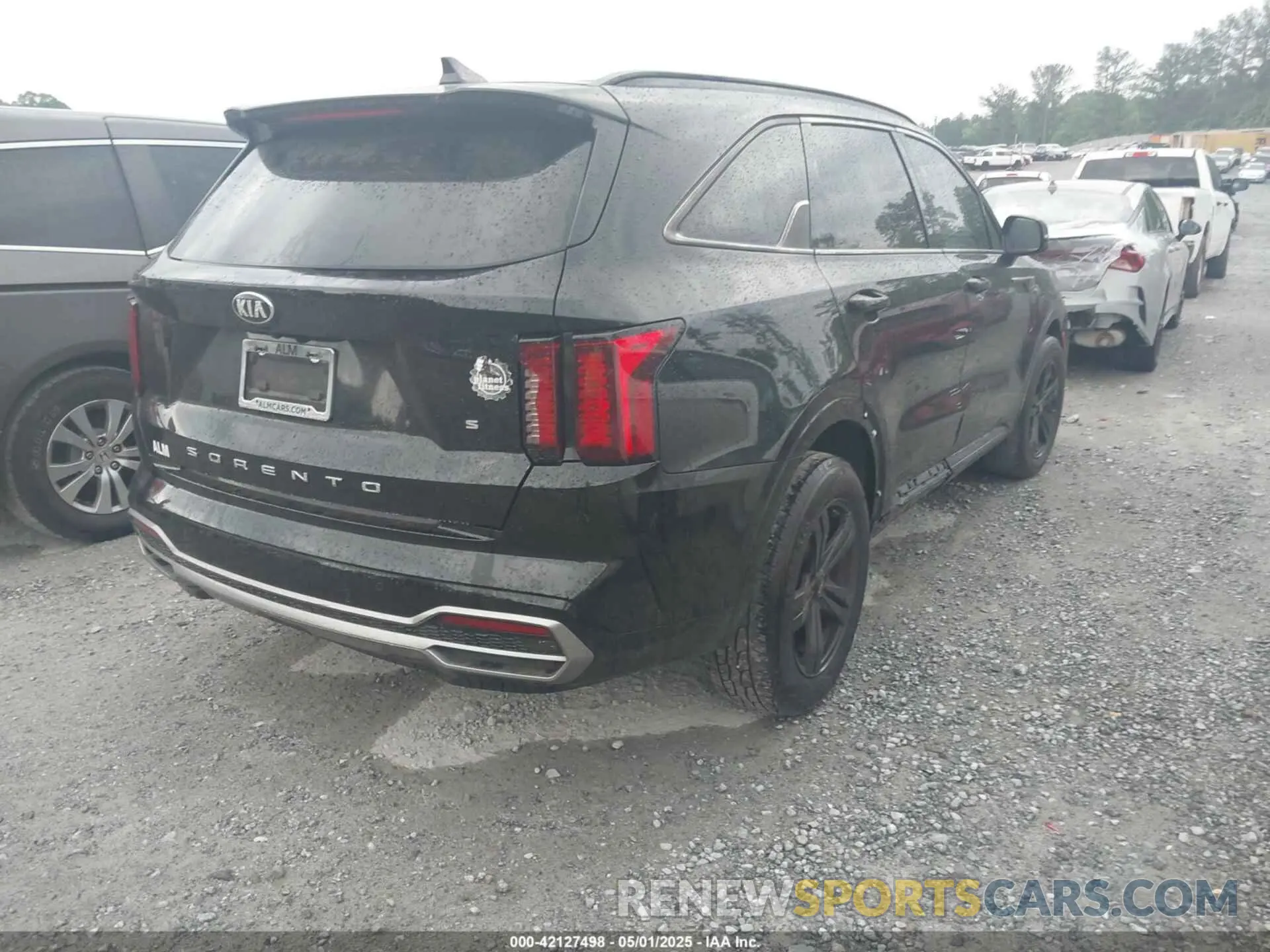 4 Фотография поврежденного автомобиля 5XYRL4LC1MG046335 KIA SORENTO 2021