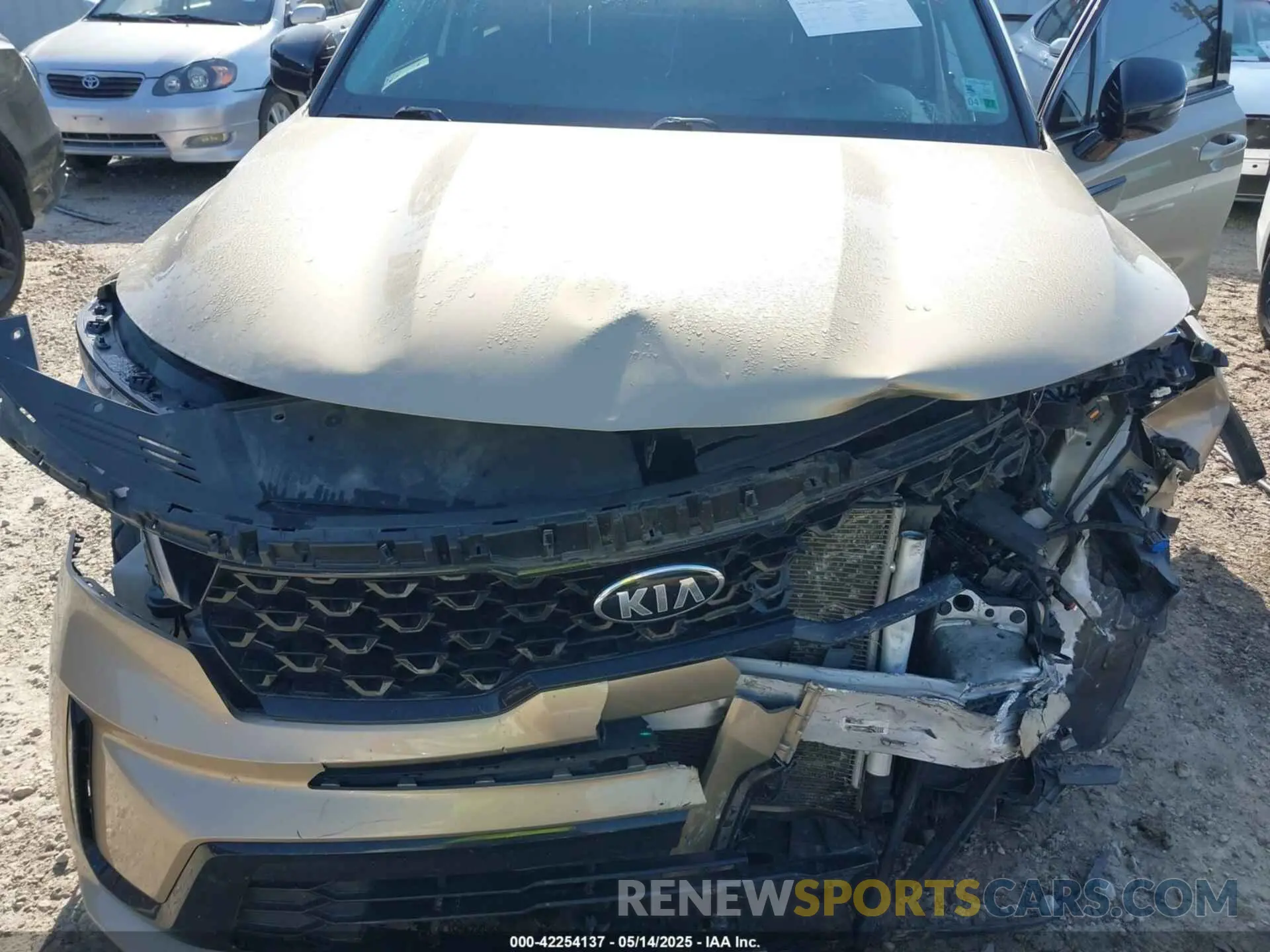 10 Фотография поврежденного автомобиля 5XYRL4LC2MG002618 KIA SORENTO 2021