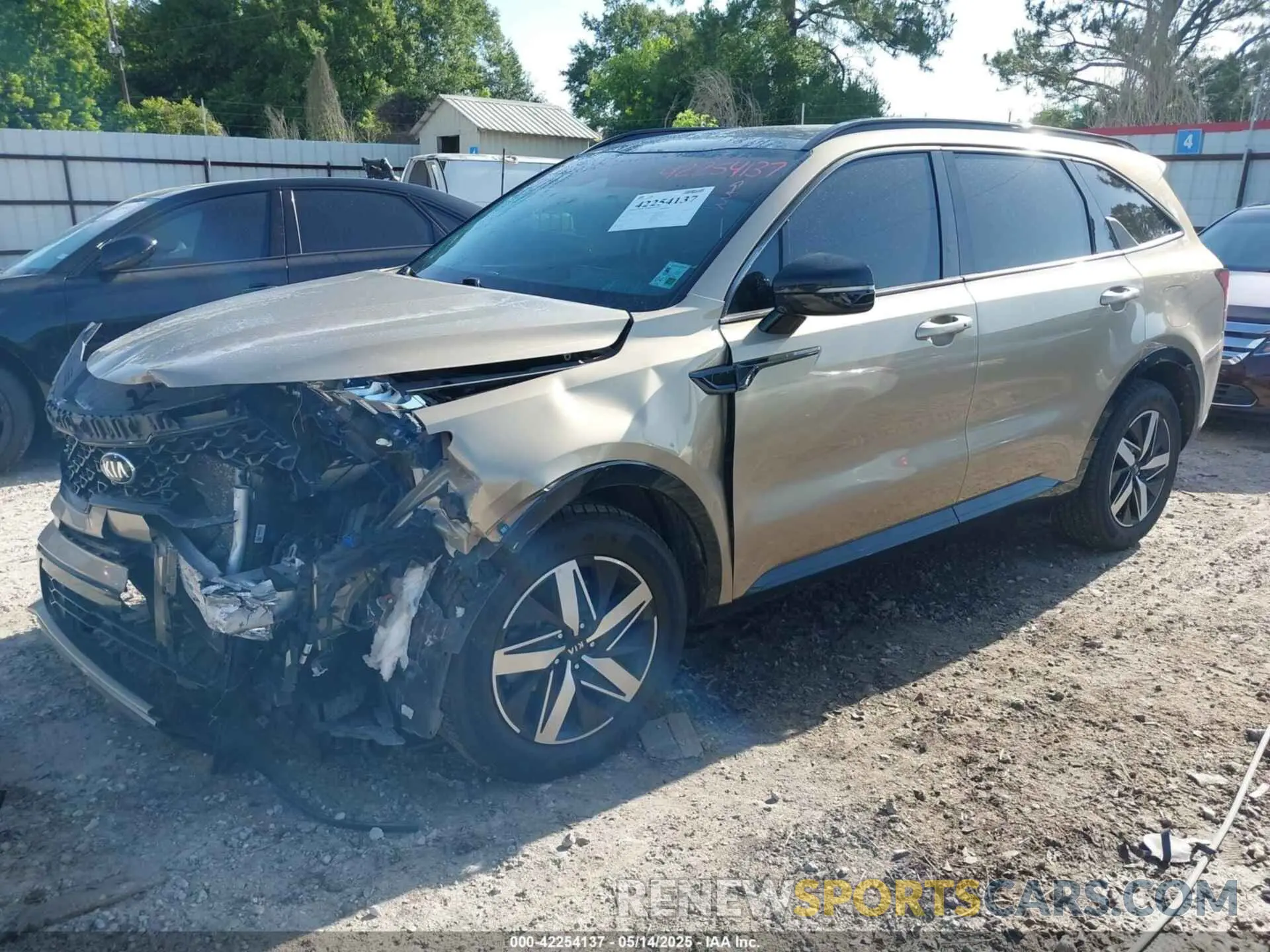 2 Фотография поврежденного автомобиля 5XYRL4LC2MG002618 KIA SORENTO 2021