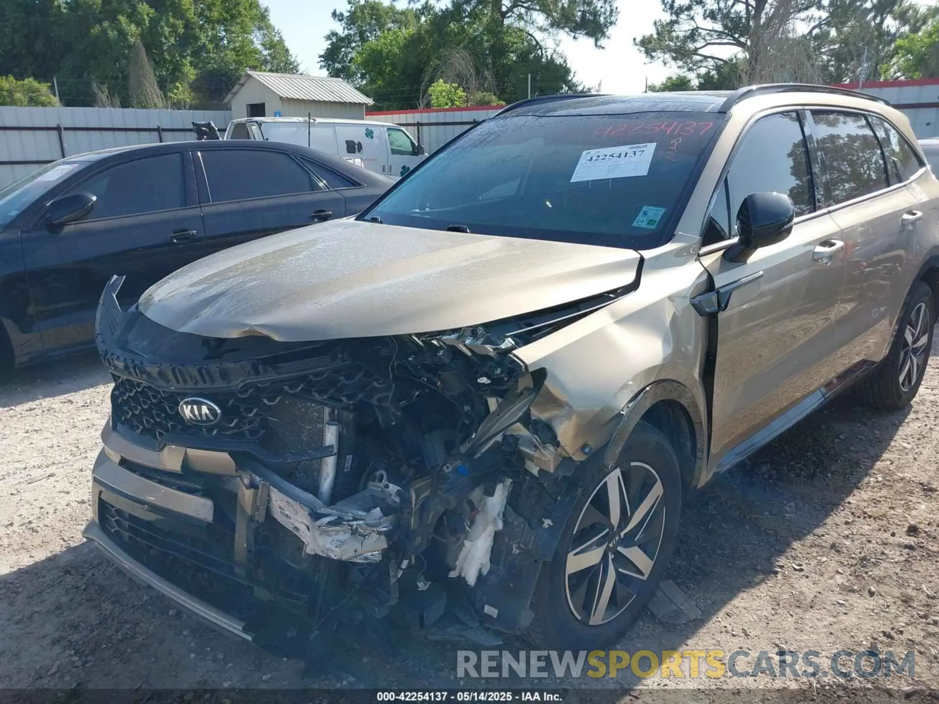 6 Фотография поврежденного автомобиля 5XYRL4LC2MG002618 KIA SORENTO 2021