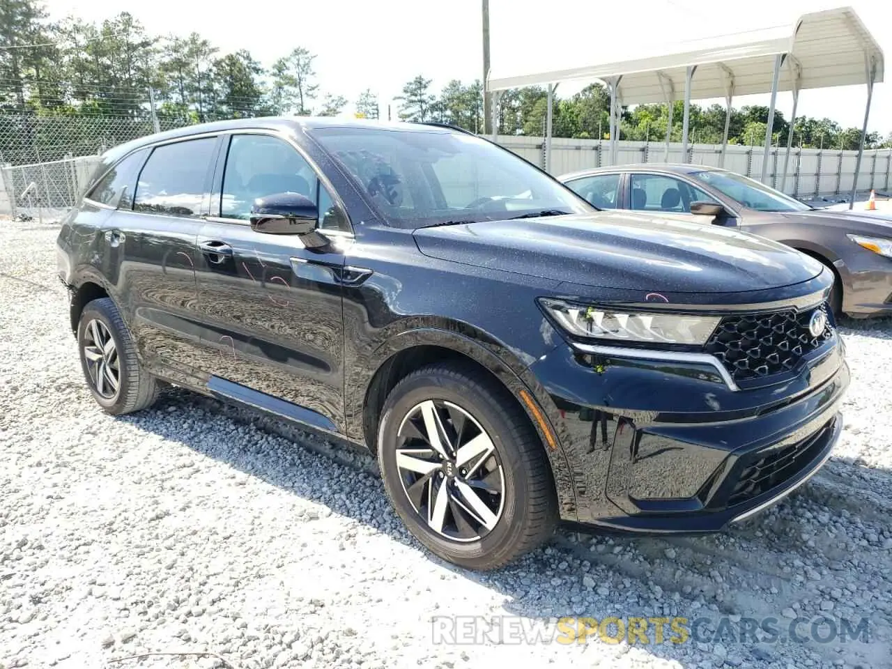 4 Фотография поврежденного автомобиля 5XYRL4LC3MG022182 KIA SORENTO 2021