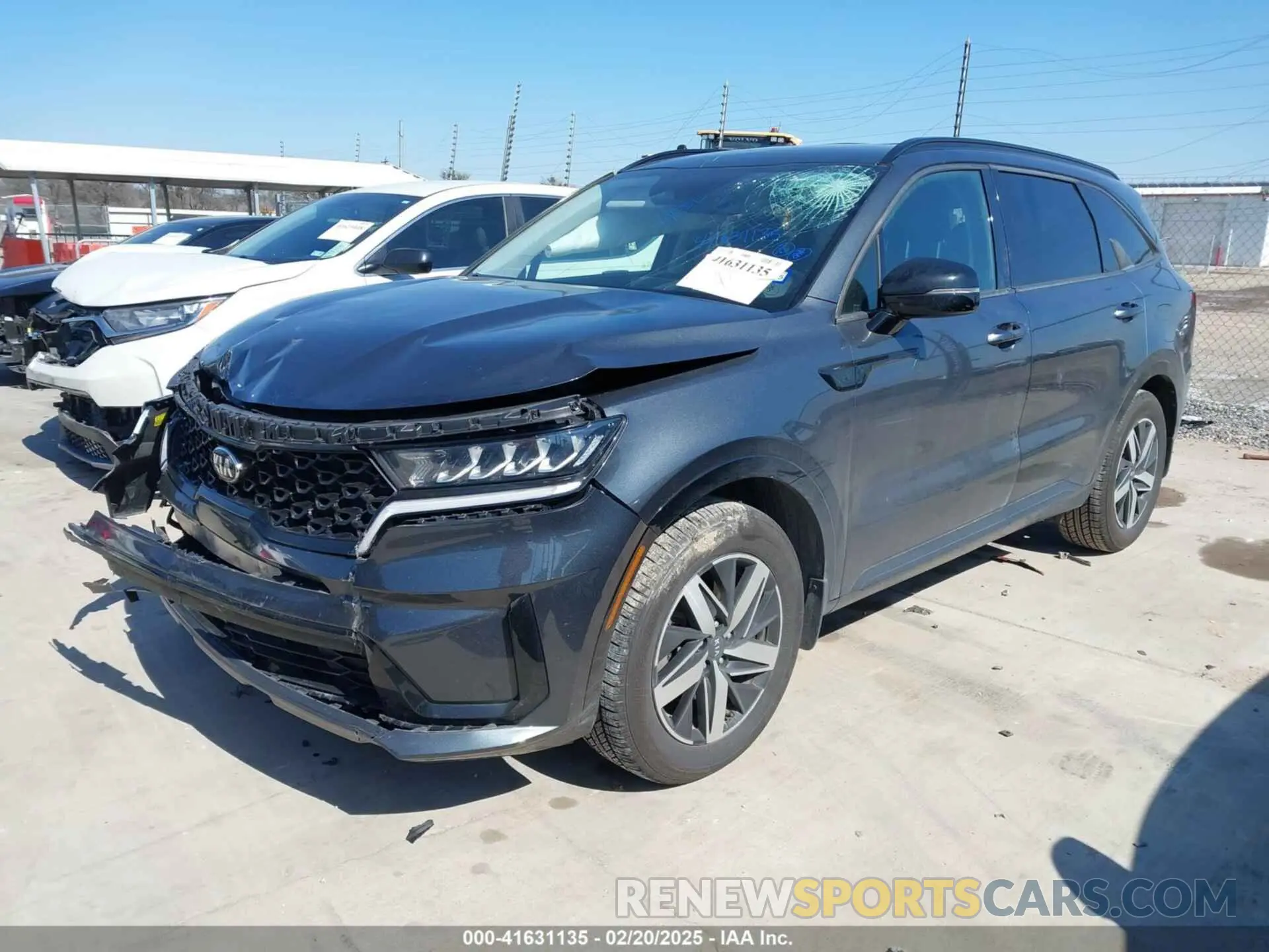 2 Фотография поврежденного автомобиля 5XYRL4LC4MG045731 KIA SORENTO 2021