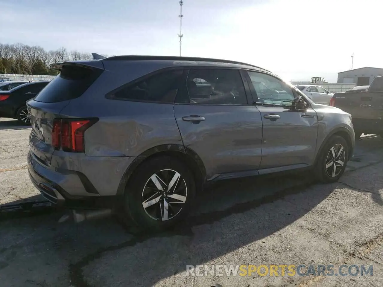 3 Фотография поврежденного автомобиля 5XYRL4LC4MG062741 KIA SORENTO 2021
