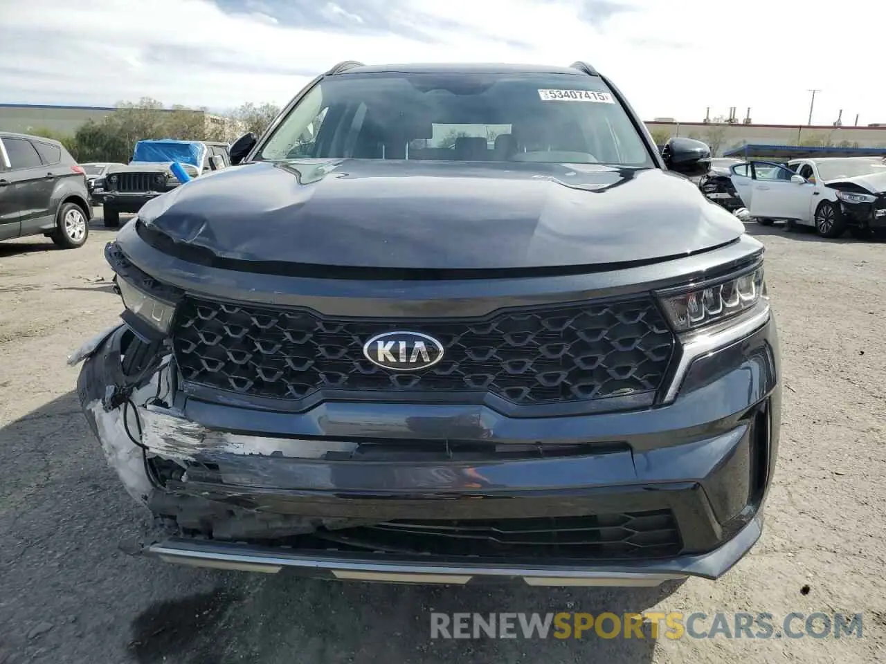 5 Photograph of a damaged car 5XYRL4LC6MG061817 KIA SORENTO 2021