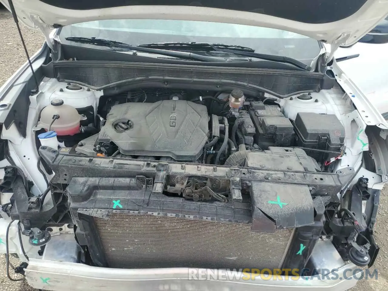 12 Фотография поврежденного автомобиля 5XYRL4LC8MG008357 KIA SORENTO 2021