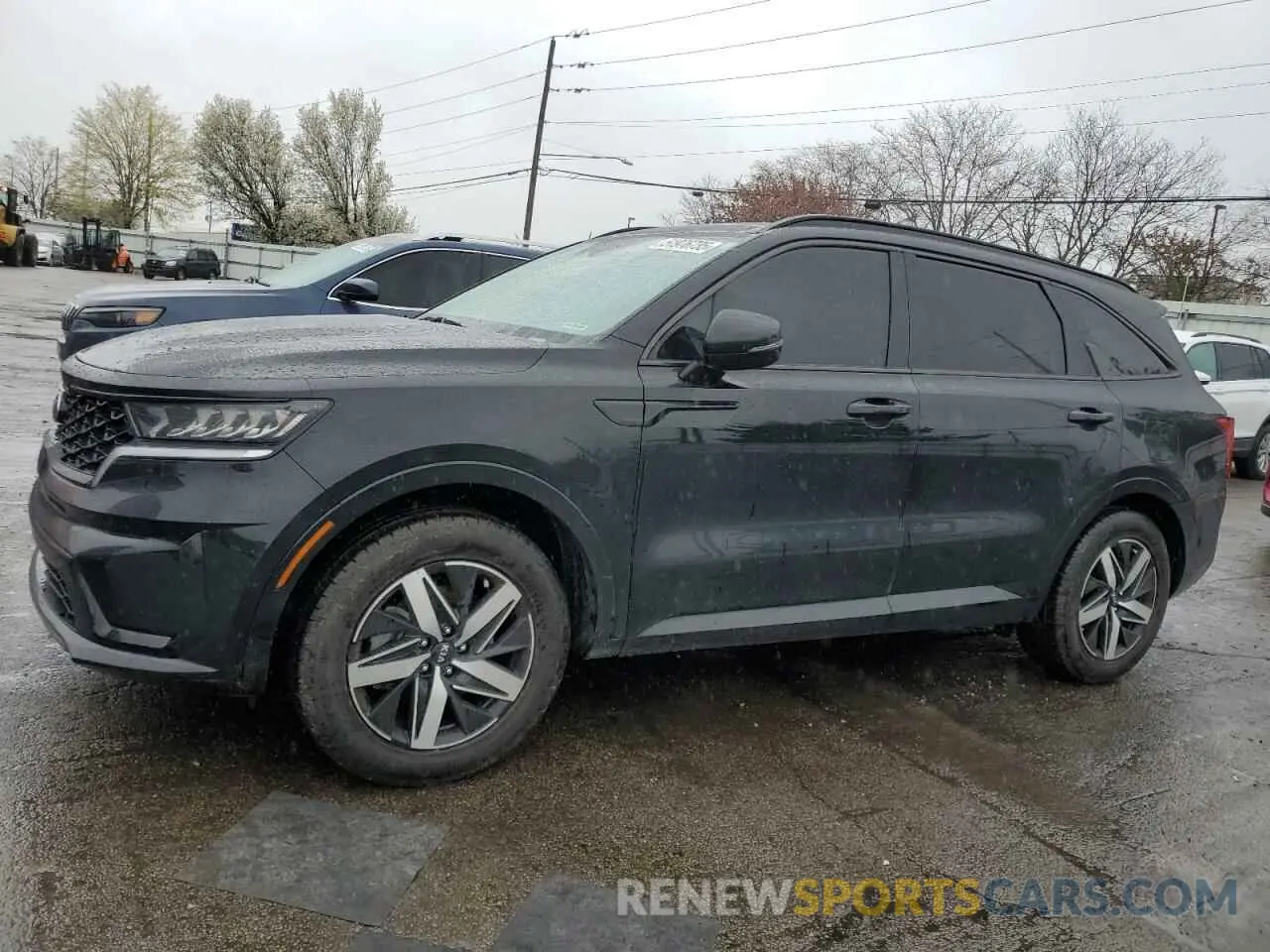1 Photograph of a damaged car 5XYRL4LC9MG069149 KIA SORENTO 2021