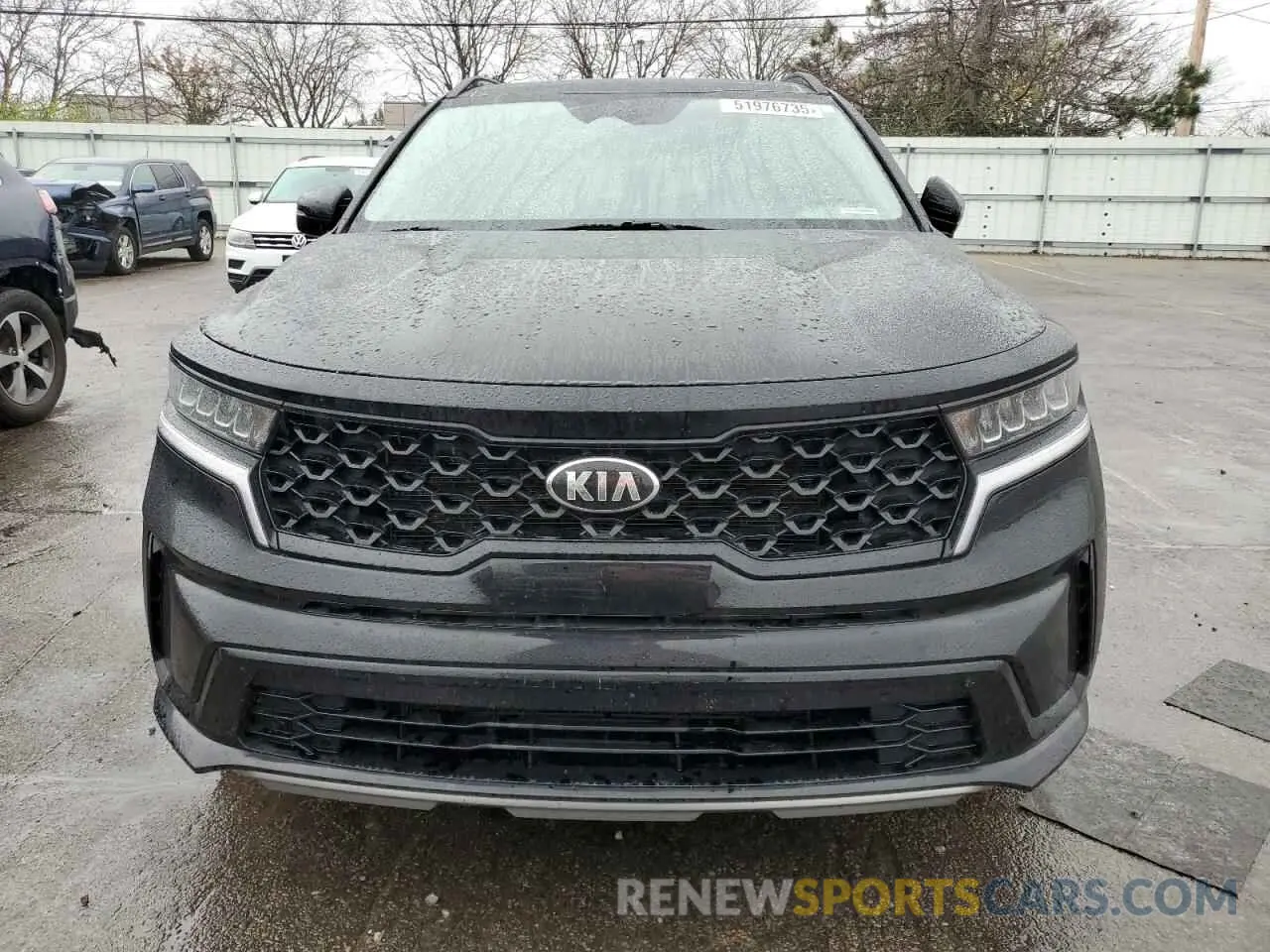 5 Photograph of a damaged car 5XYRL4LC9MG069149 KIA SORENTO 2021