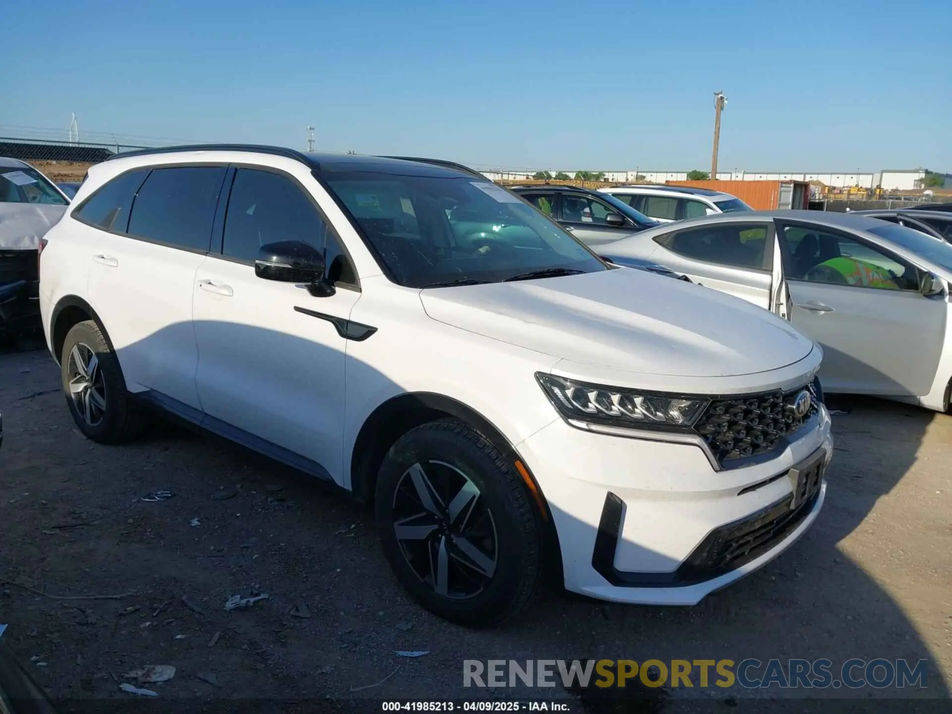 1 Фотография поврежденного автомобиля 5XYRL4LCXMG006027 KIA SORENTO 2021
