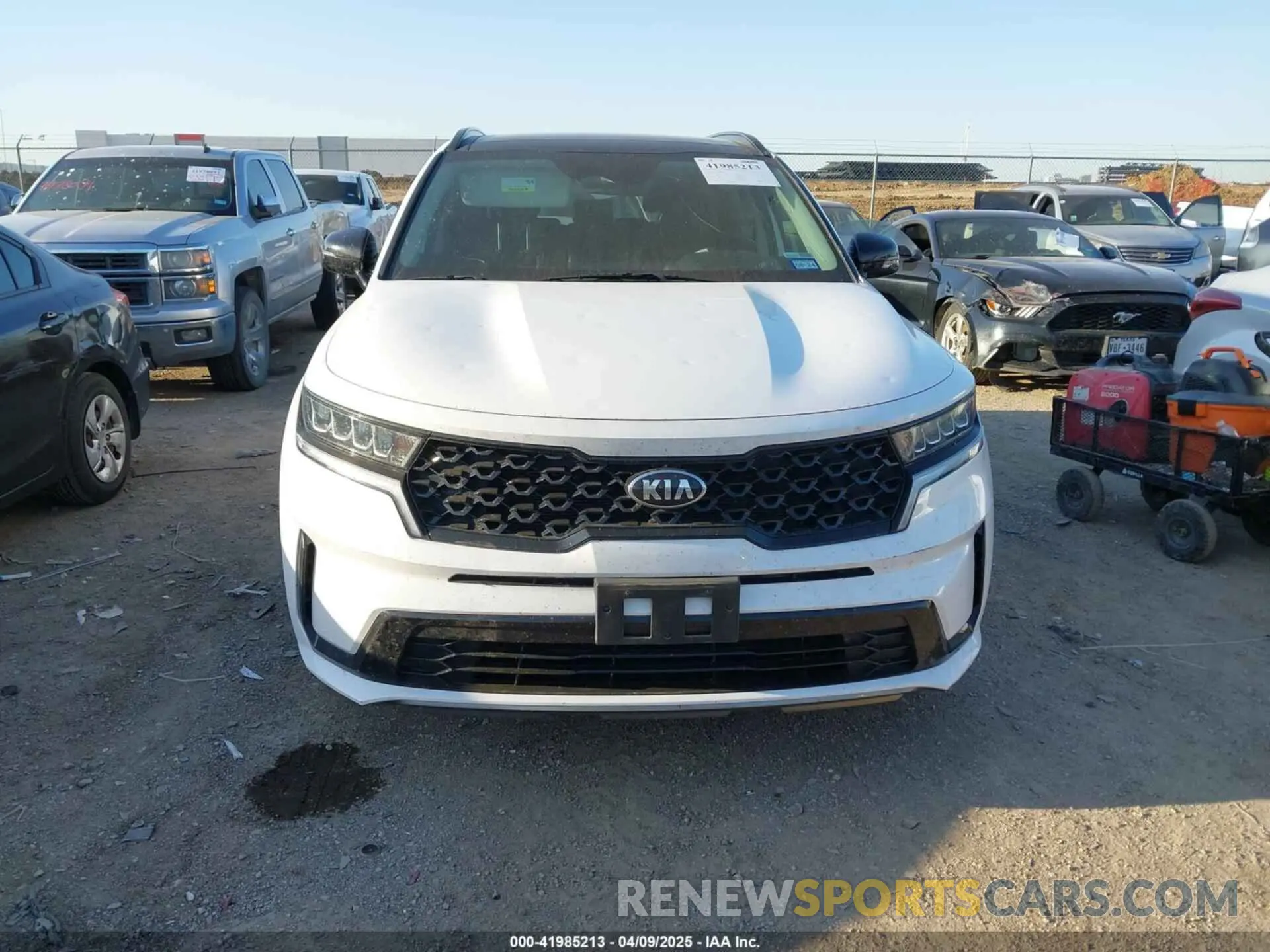 12 Фотография поврежденного автомобиля 5XYRL4LCXMG006027 KIA SORENTO 2021