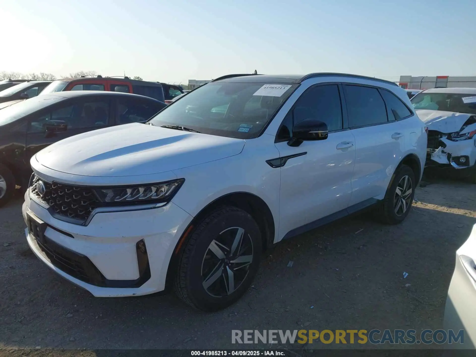 2 Фотография поврежденного автомобиля 5XYRL4LCXMG006027 KIA SORENTO 2021