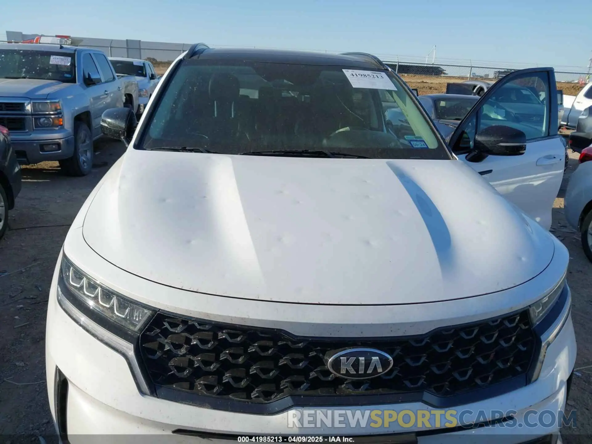 6 Фотография поврежденного автомобиля 5XYRL4LCXMG006027 KIA SORENTO 2021