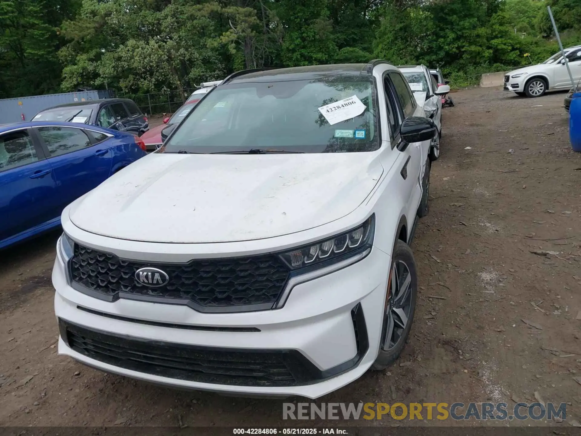 12 Фотография поврежденного автомобиля 5XYRL4LCXMG009736 KIA SORENTO 2021