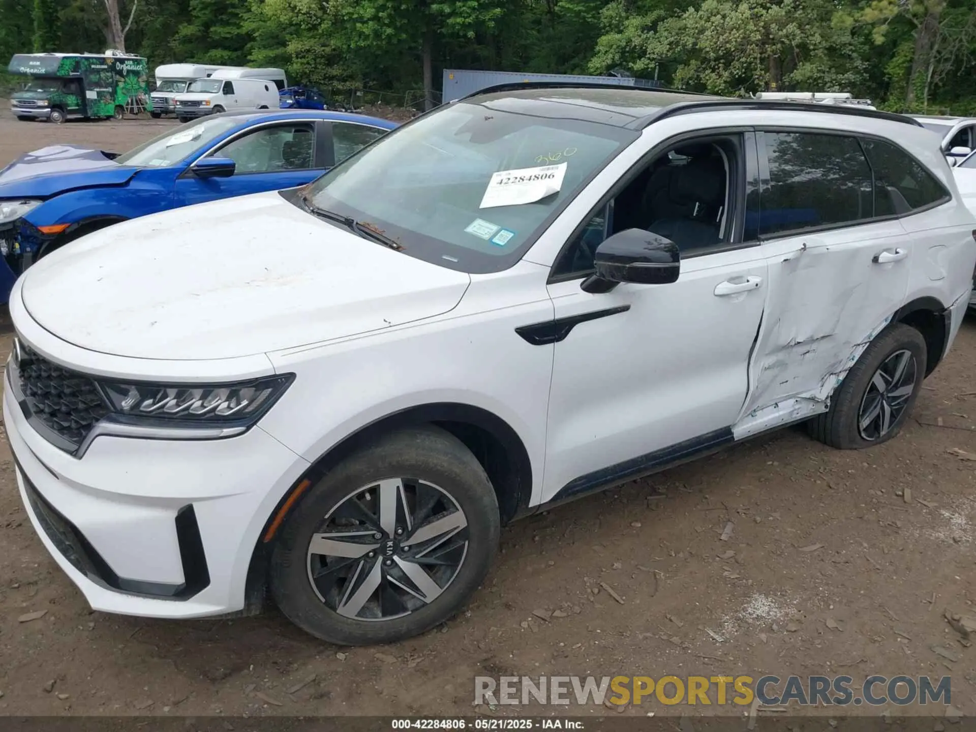 6 Фотография поврежденного автомобиля 5XYRL4LCXMG009736 KIA SORENTO 2021