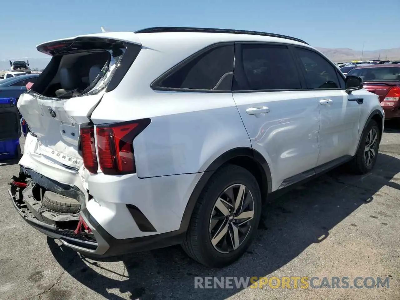 3 Photograph of a damaged car 5XYRL4LCXMG040503 KIA SORENTO 2021