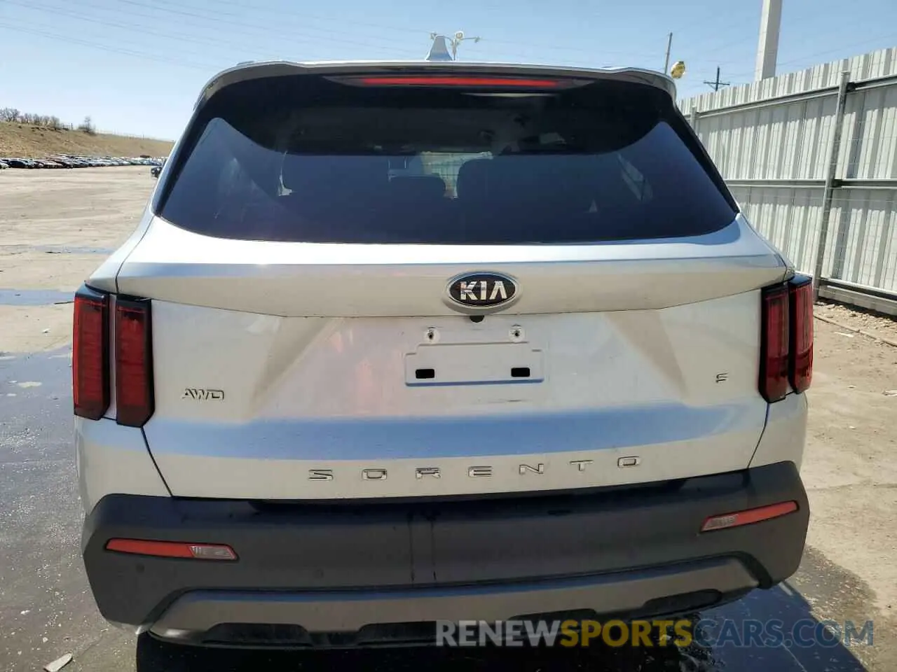 6 Фотография поврежденного автомобиля 5XYRLDLC0MG070562 KIA SORENTO 2021